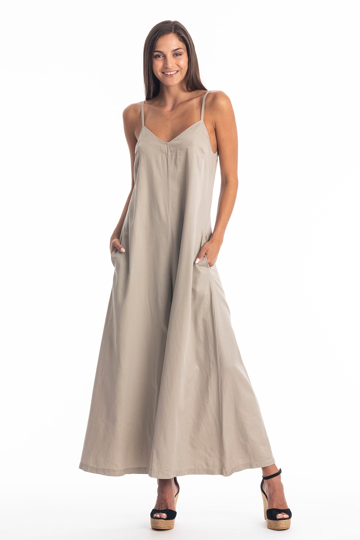 RAVENS VIEW IBIZA Damen vegan Jumpsuit Kiera Stone