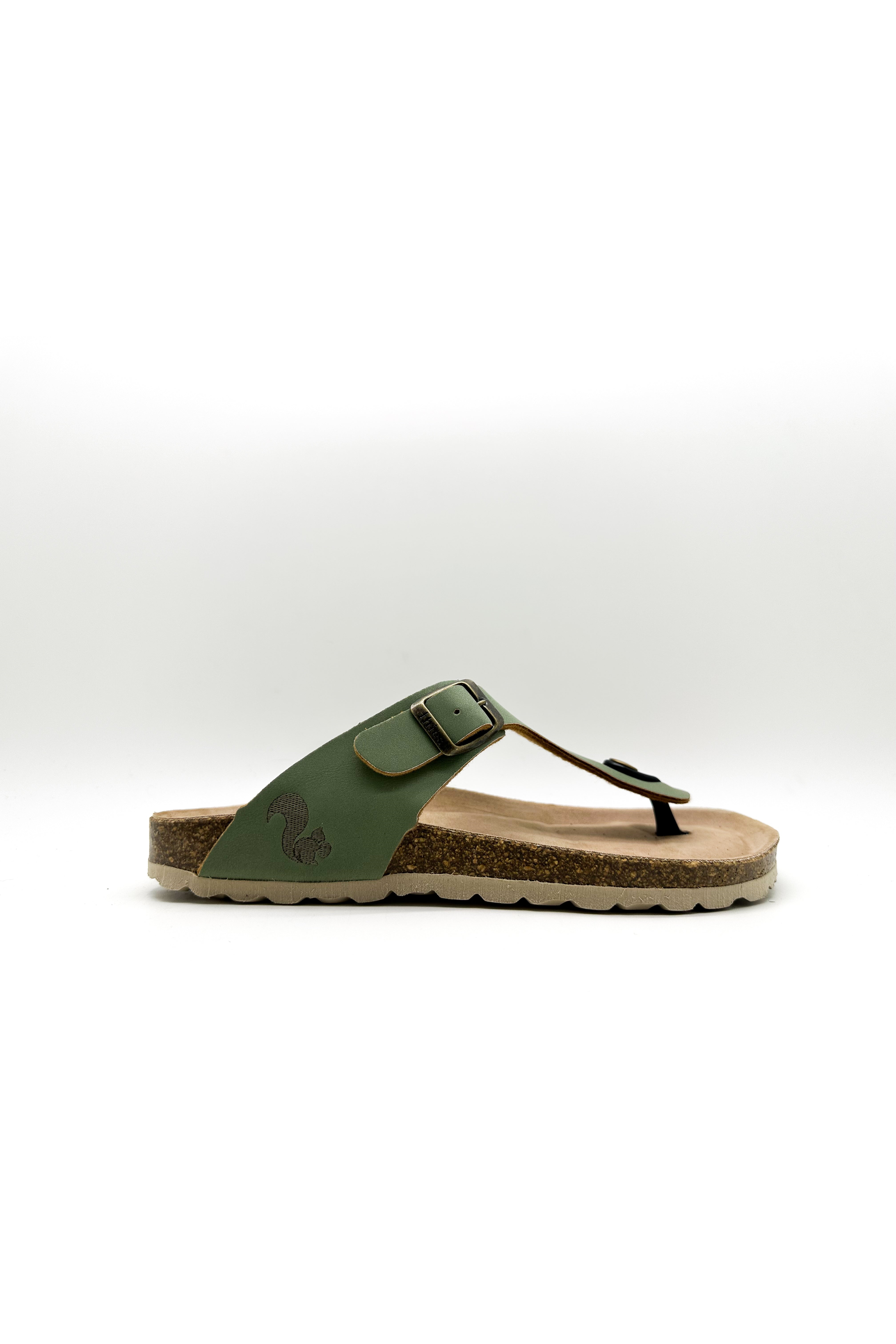 thies men vegan Sandals Thong Basil