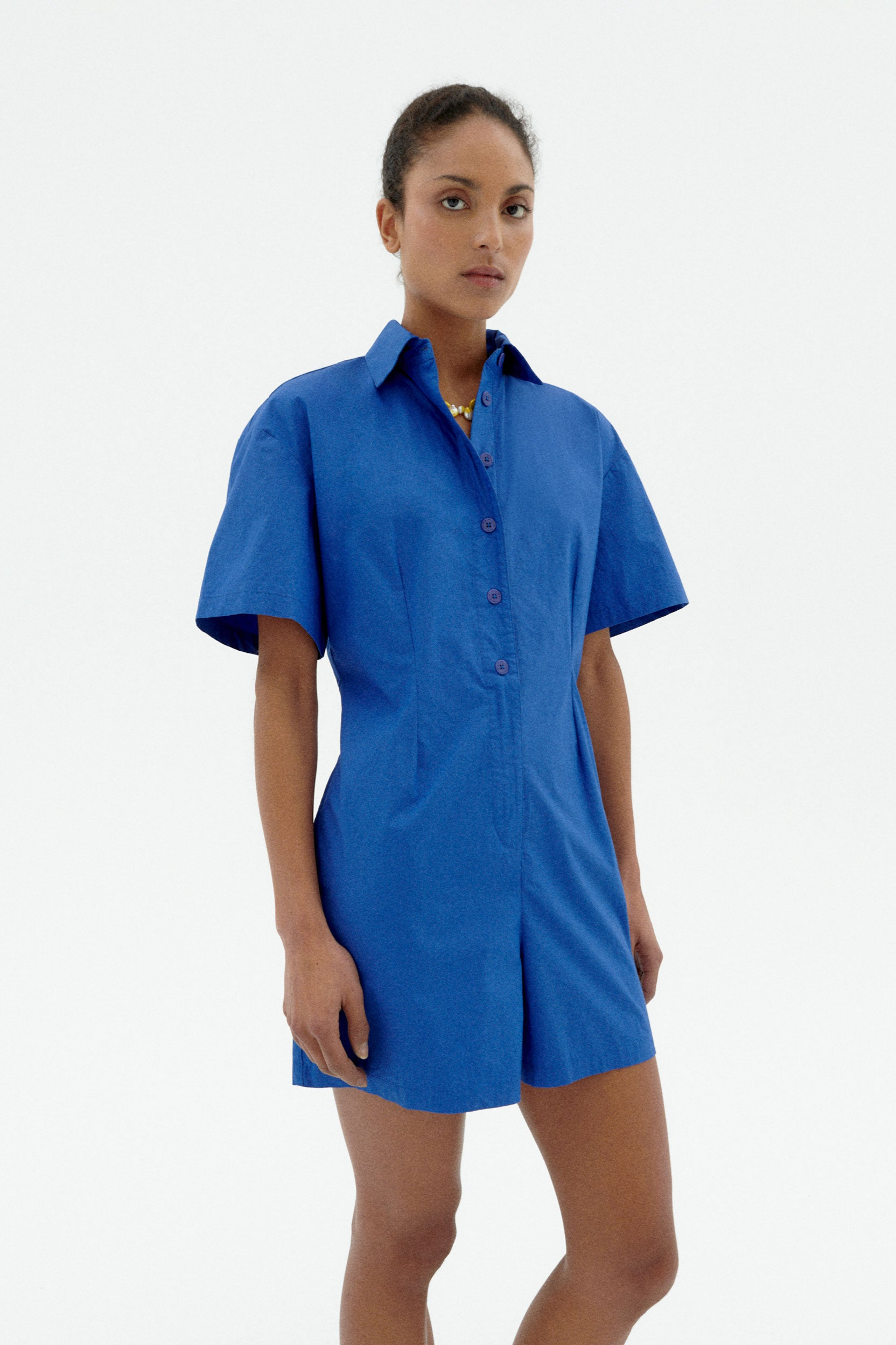 Thinking mu Damen vegan Strampler Roberta Blau