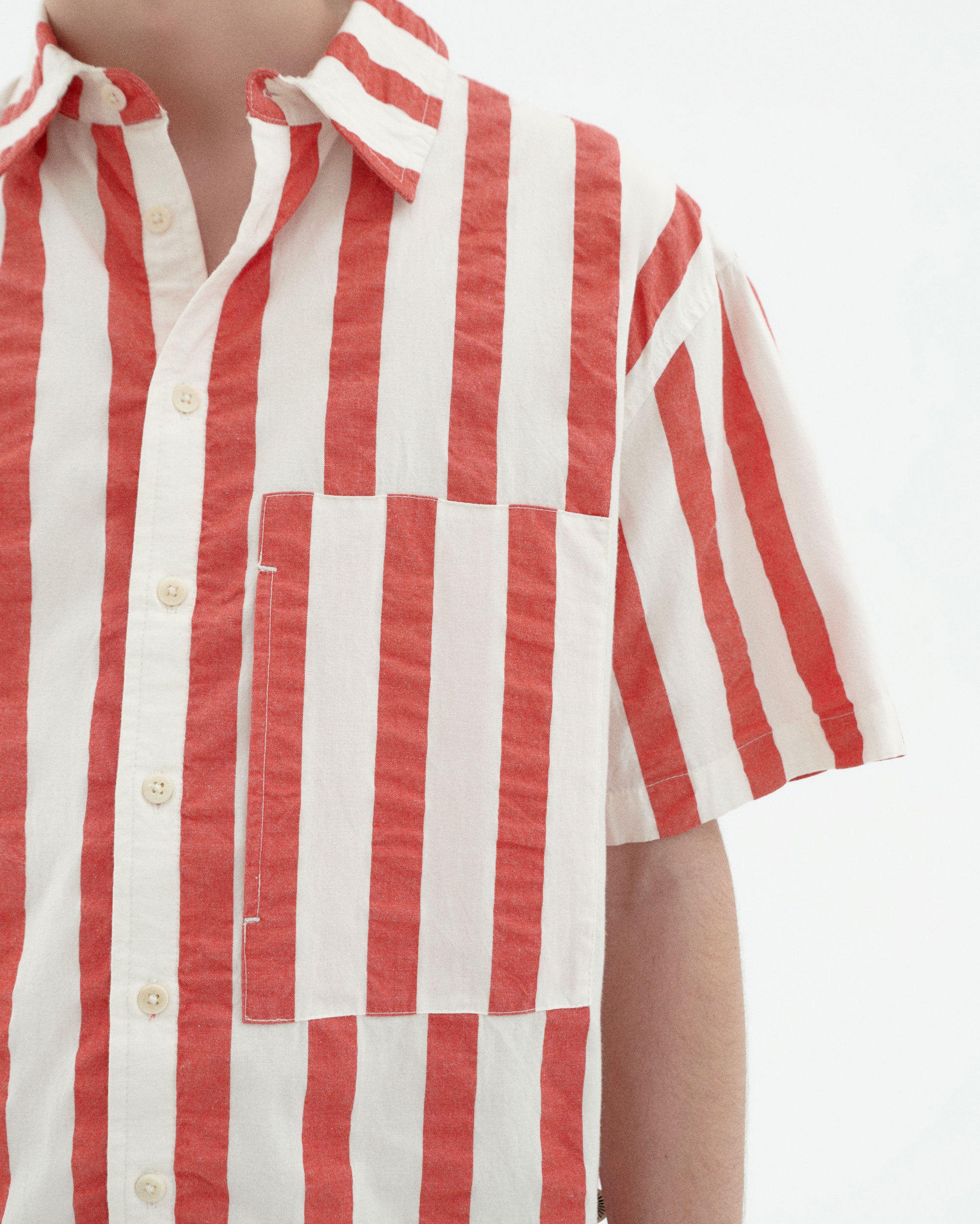 Thinking MU men vegan Shirt Loose Kurt Red