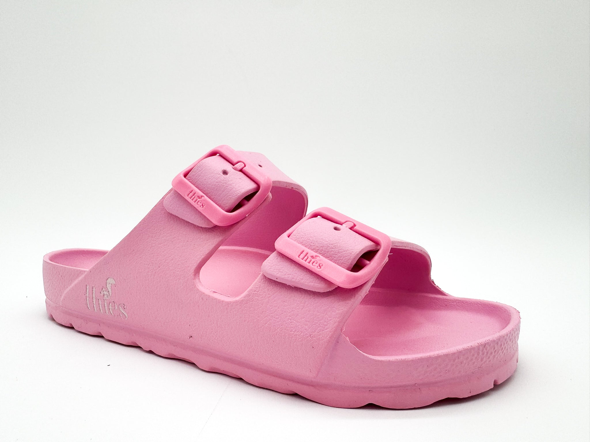 thies womens vegan Sandal Ecofoam Flamingo