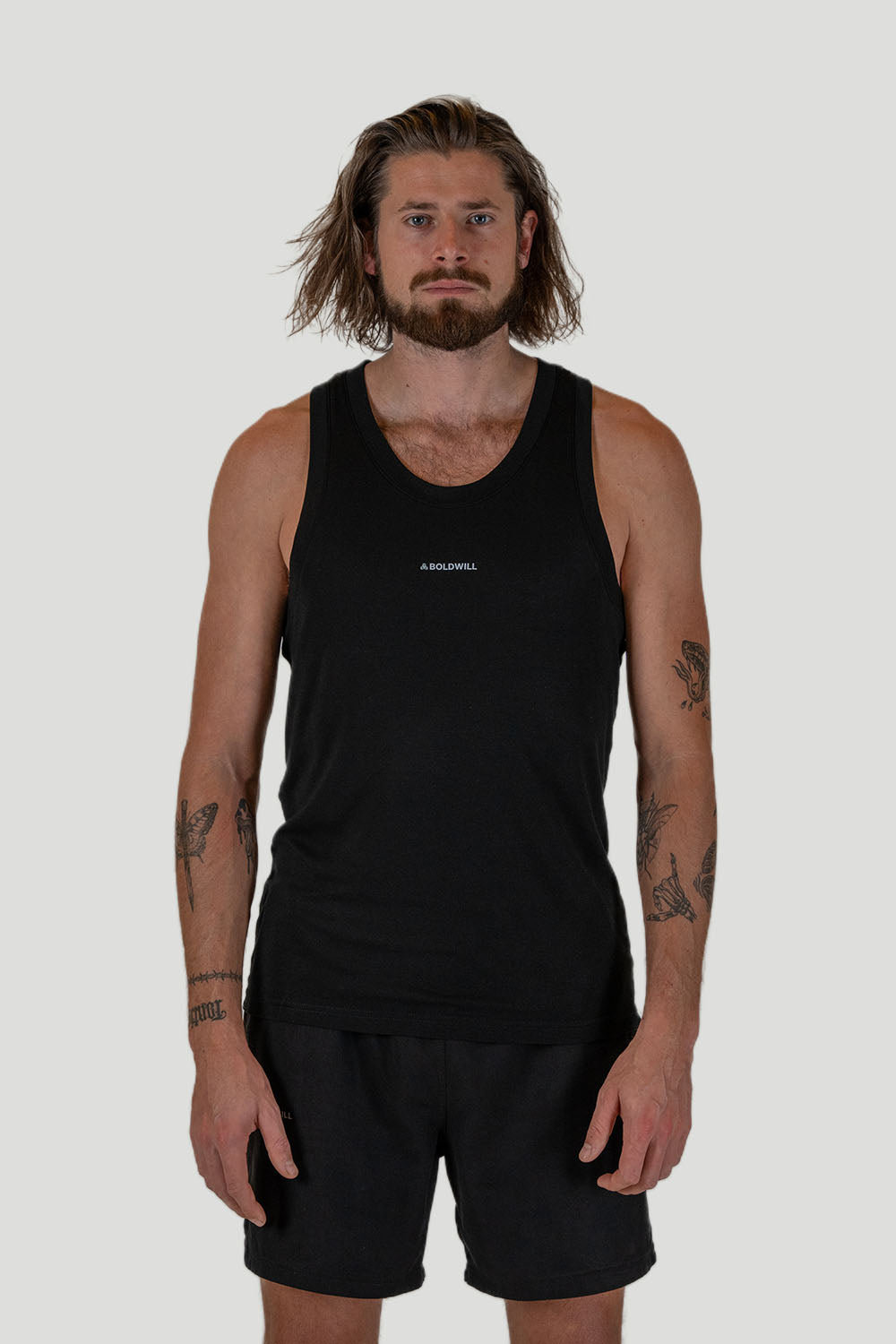 Boldwill men vegan Tanktop Black