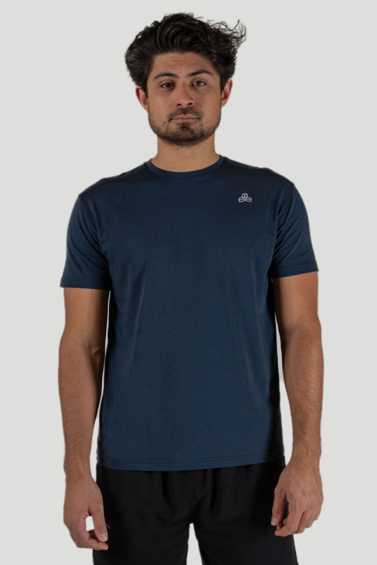 Boldwill Herren vegan T-Shirt Tiefseeblau