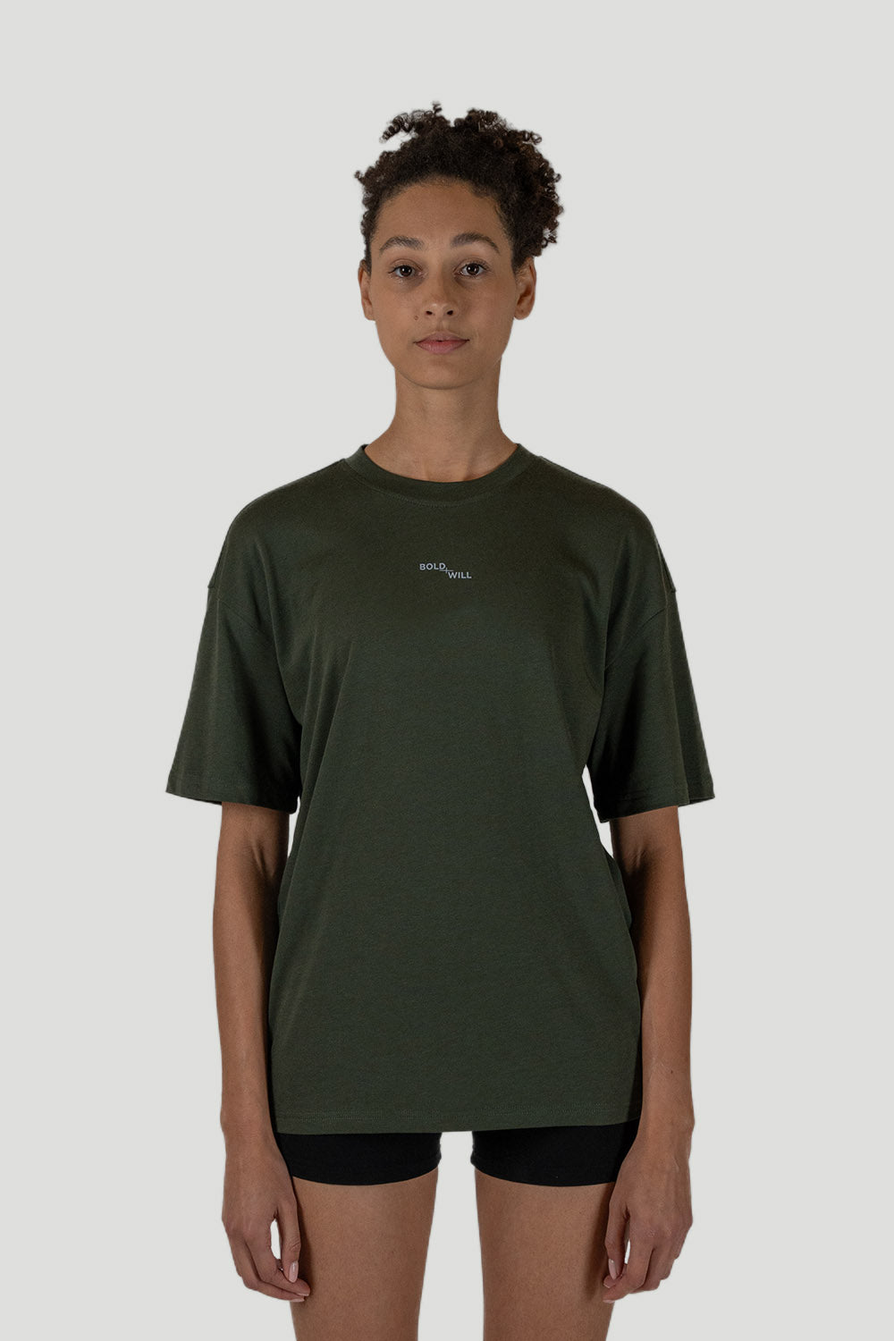 Image of Boldwill dames vegan T-Shirt Bosgroen