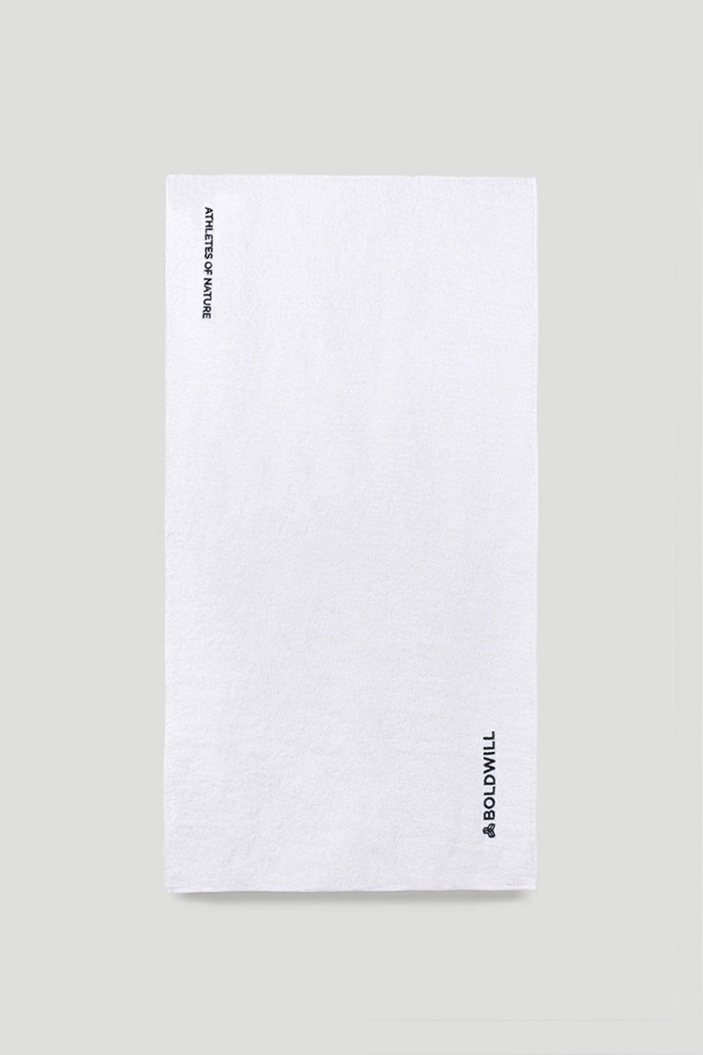 Boldwill unisex vegan Sports Towel White