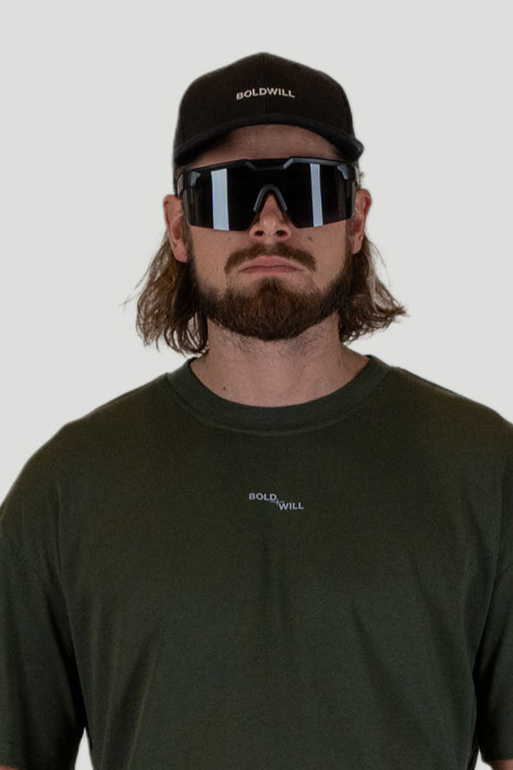 Boldwill men vegan Baseball Cap Black