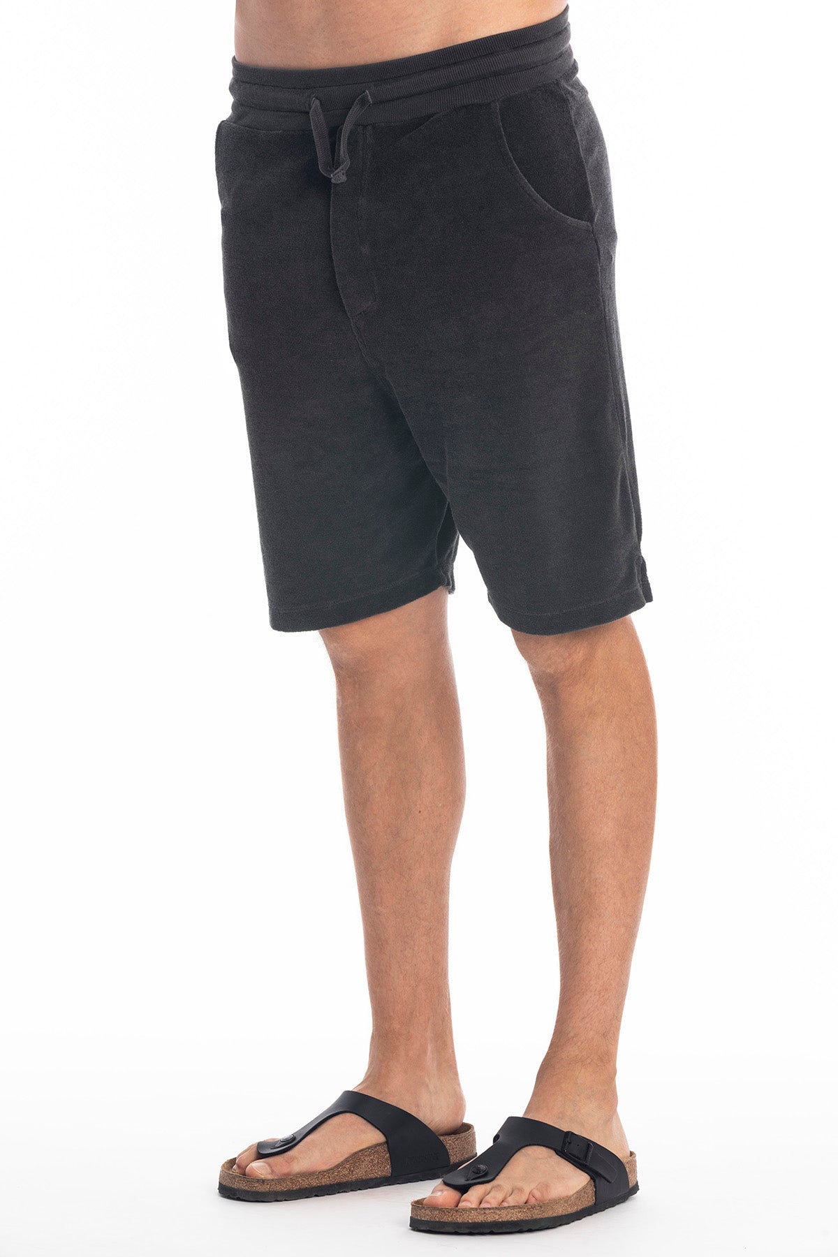 RAVENS VIEW IBIZA men vegan Sweat Shorts Costa Anthracite