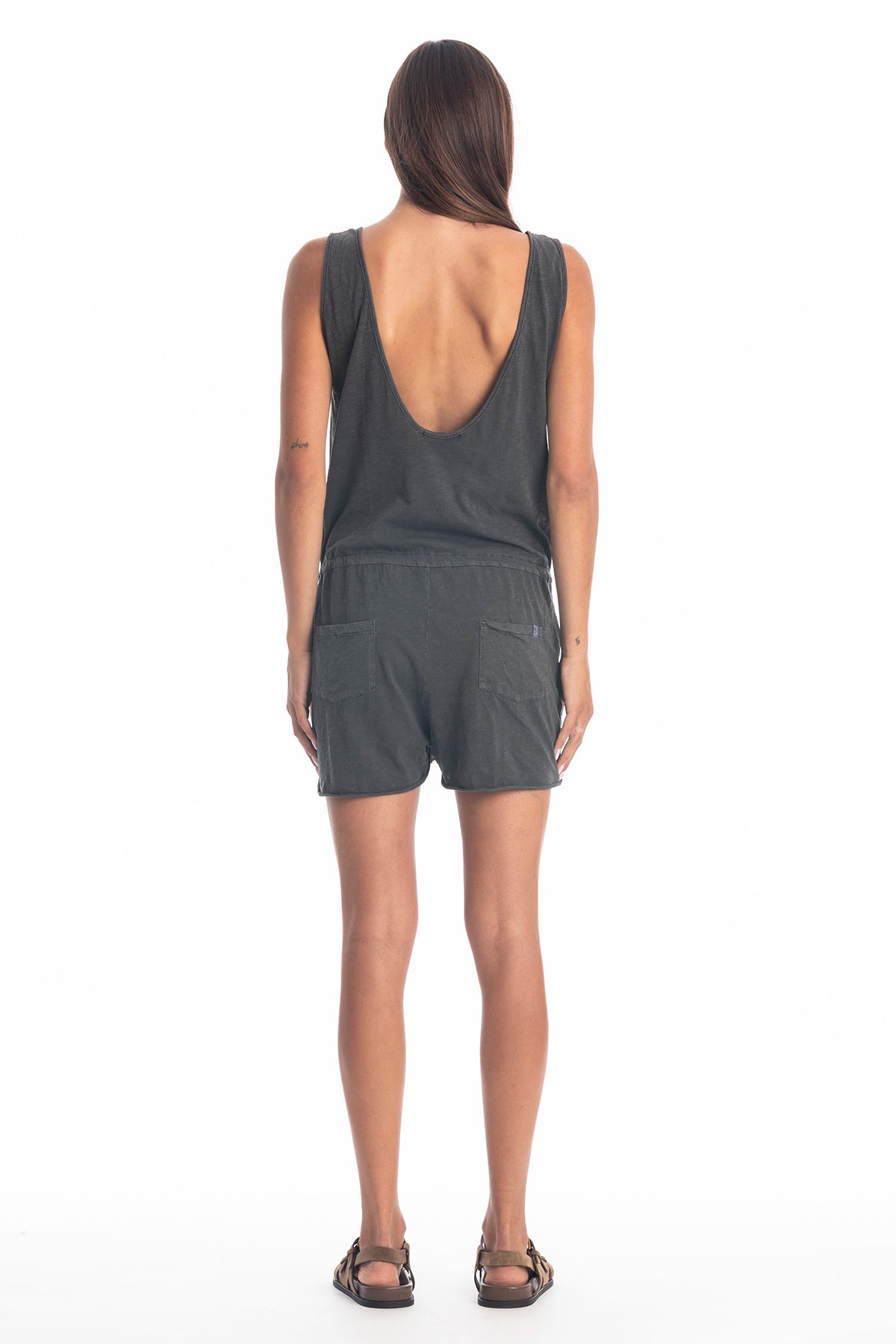 RAVENS VIEW IBIZA womens vegan Jumpsuit Nina Anthracite