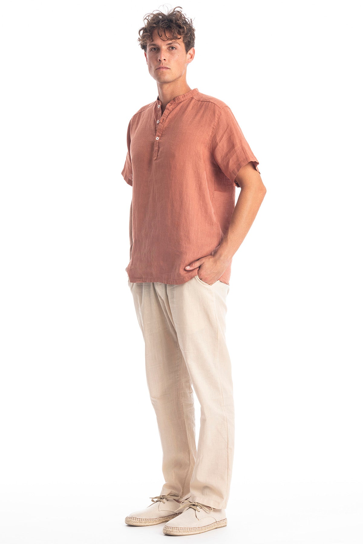RAVENS VIEW IBIZA men vegan Shirt Brad Bronze