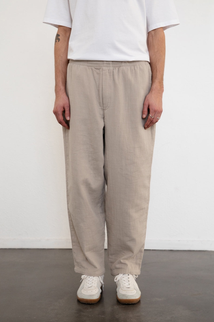 Image of Rotholz mannen vegan Broek Breed Zand