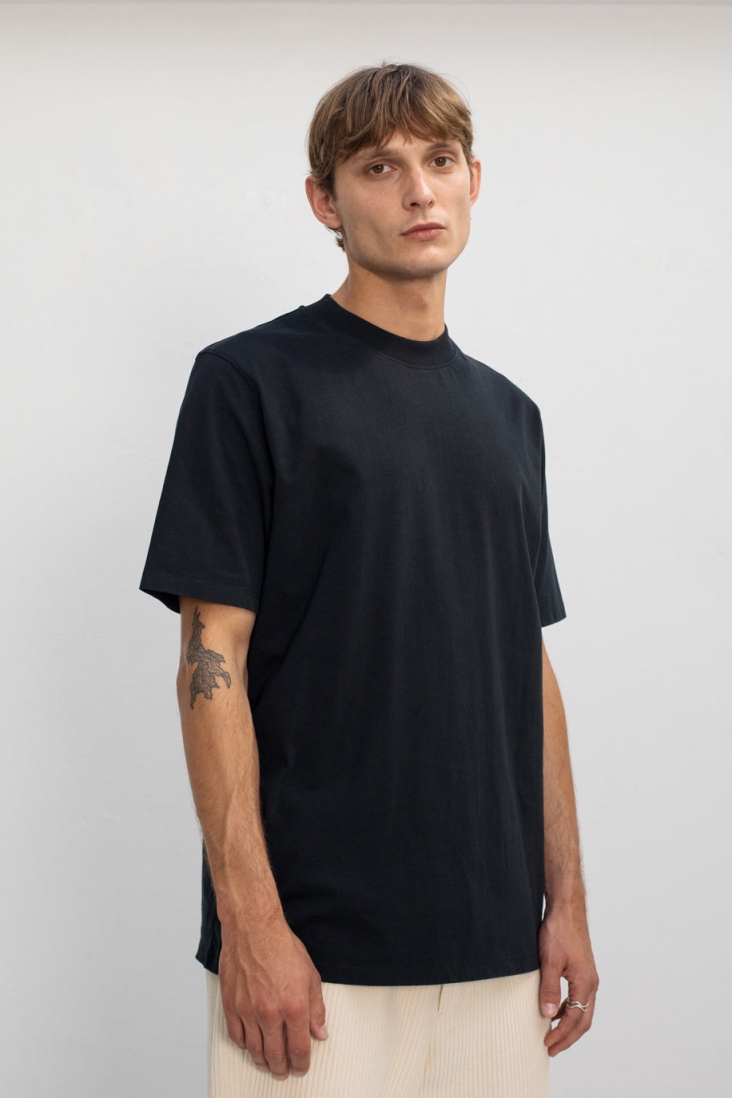 Rotholz men vegan T-Shirt Basic Black