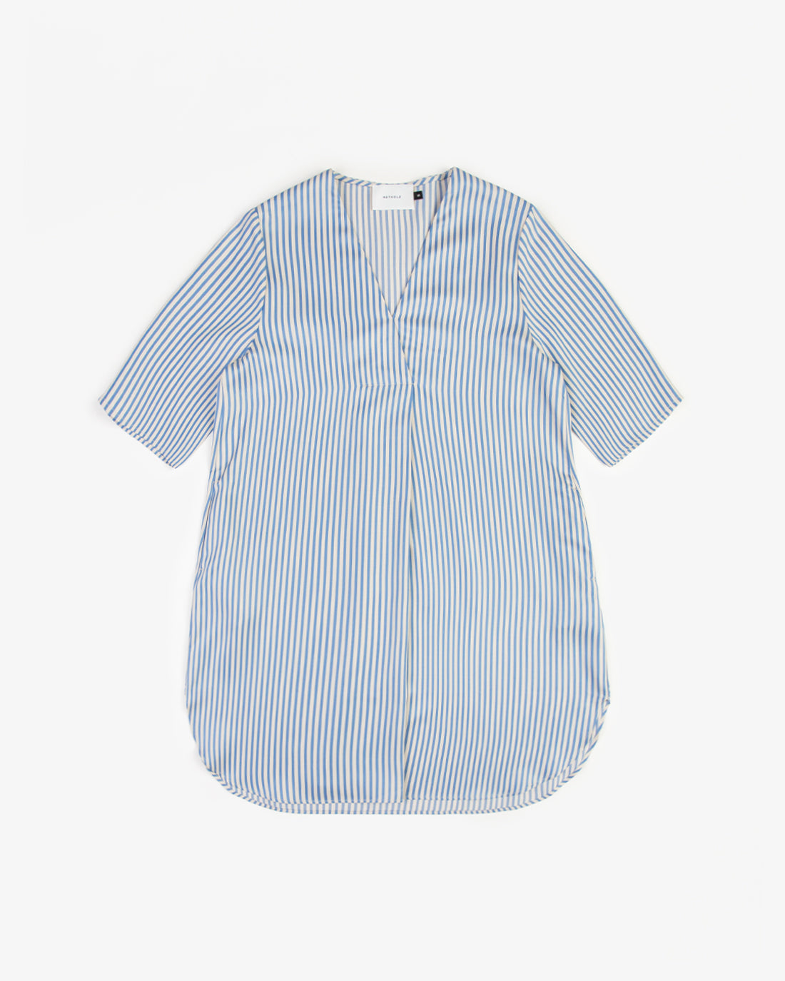 Rotholz Dress Kaftan Blue/Sand Striped Rotholz Dress Kaftan Blue/Sand Striped