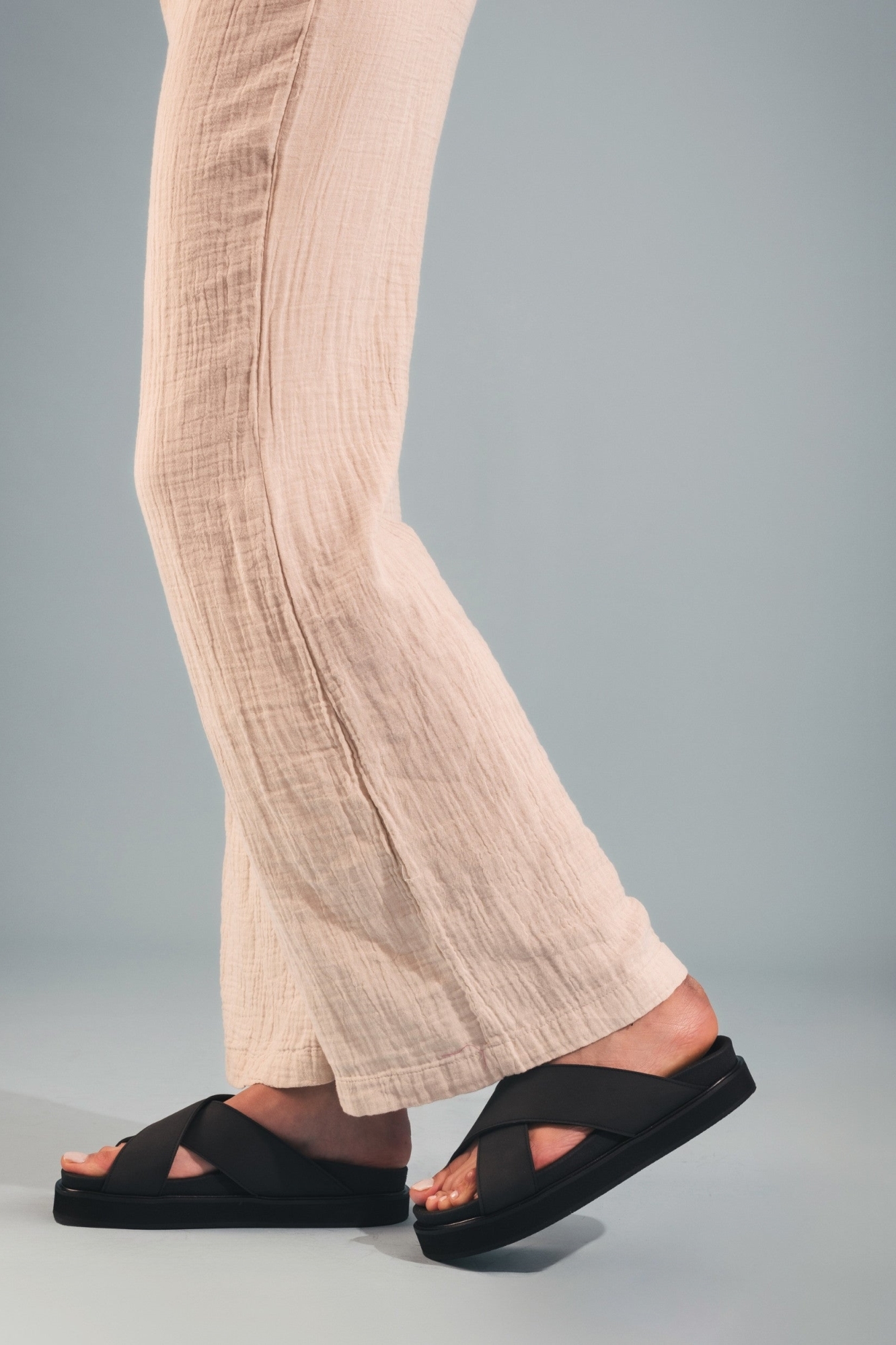 Image of NAE dames vegan Sandalen Davu Zwart