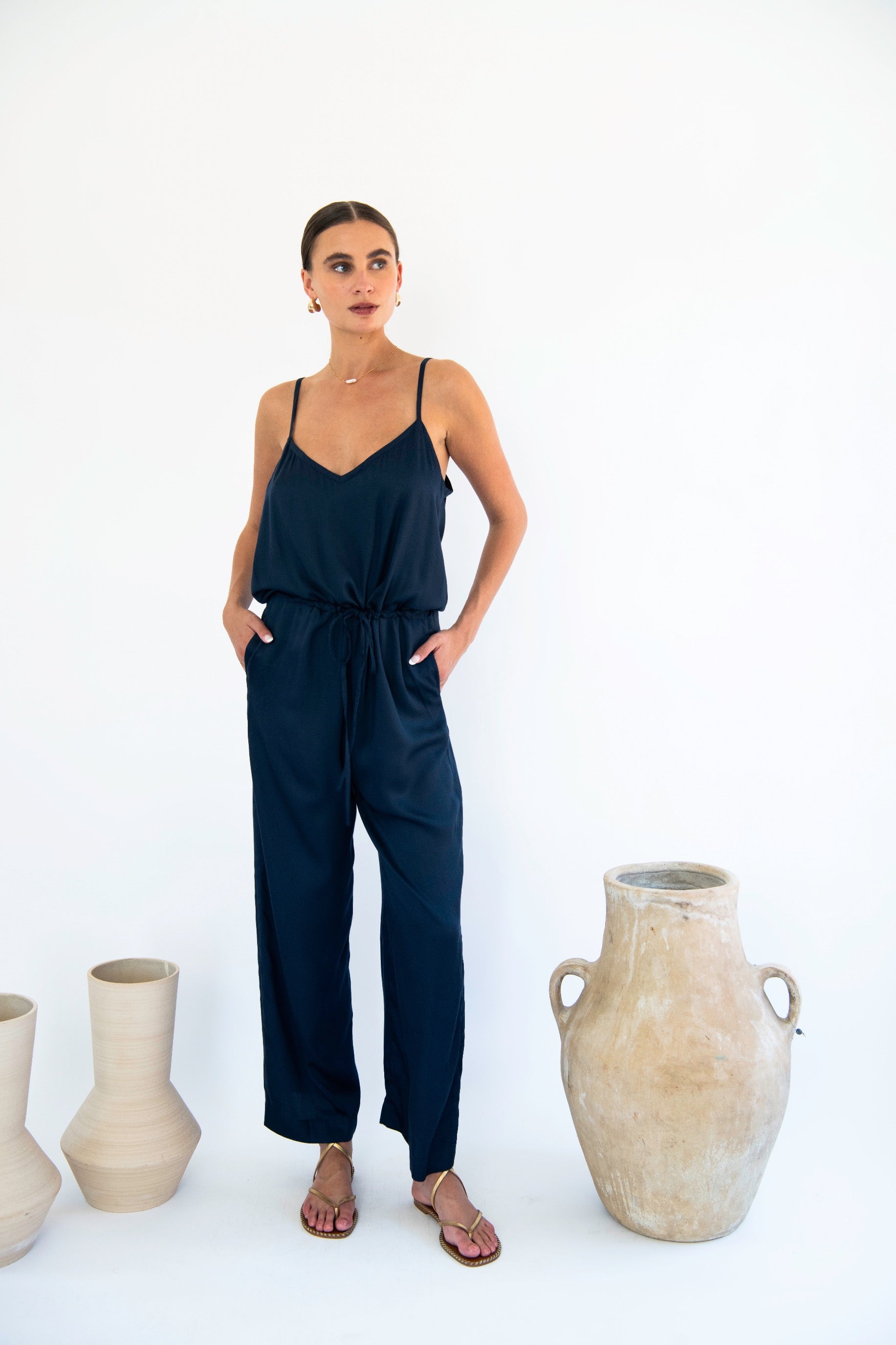 Neu Nomads womens vegan Jumpsuit Melbourne Midnight
