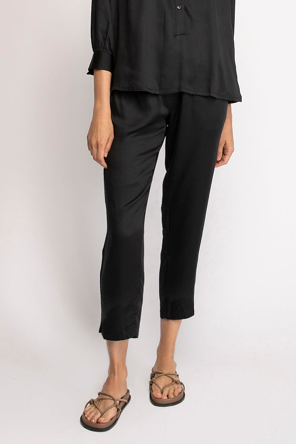 Neu Nomads Damen vegan Hose Beverly Schwarz
