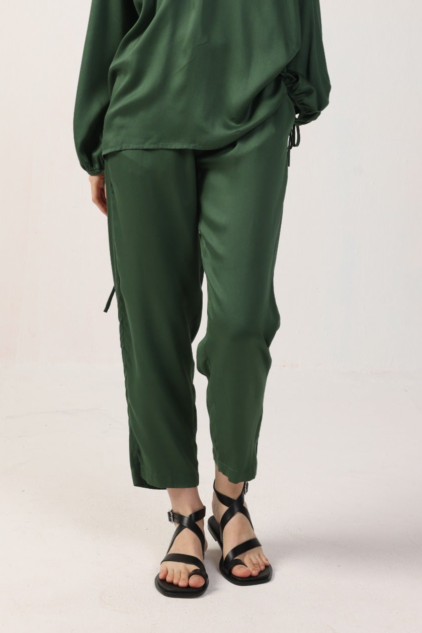 Neu Nomads Damen vegan Hose Belmont Moos