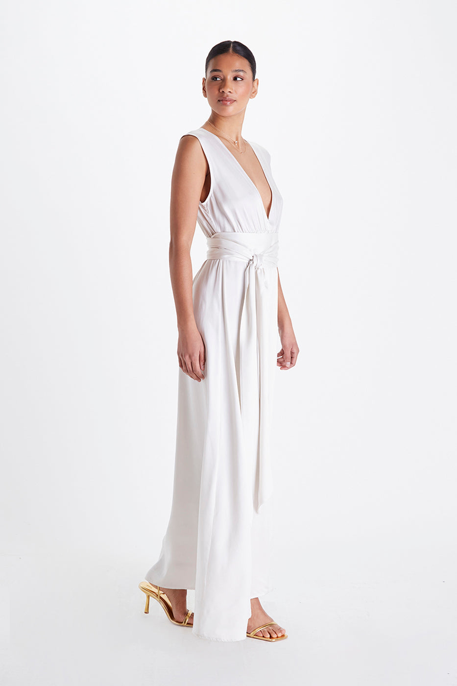 Neu Nomads womens vegan Gown Grace Snow White