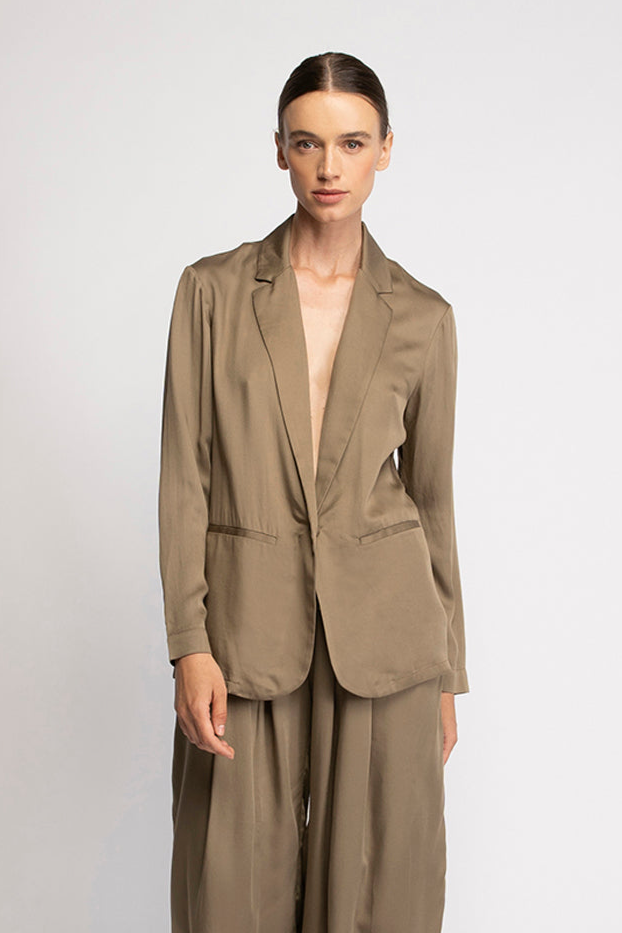 Neu Nomads womens vegan Jacket Karlie Khaki