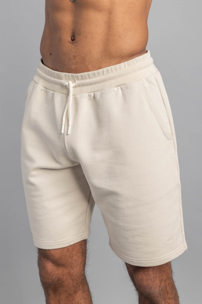 Image of DIRTS mannen vegan Sweatshorts Havermelk