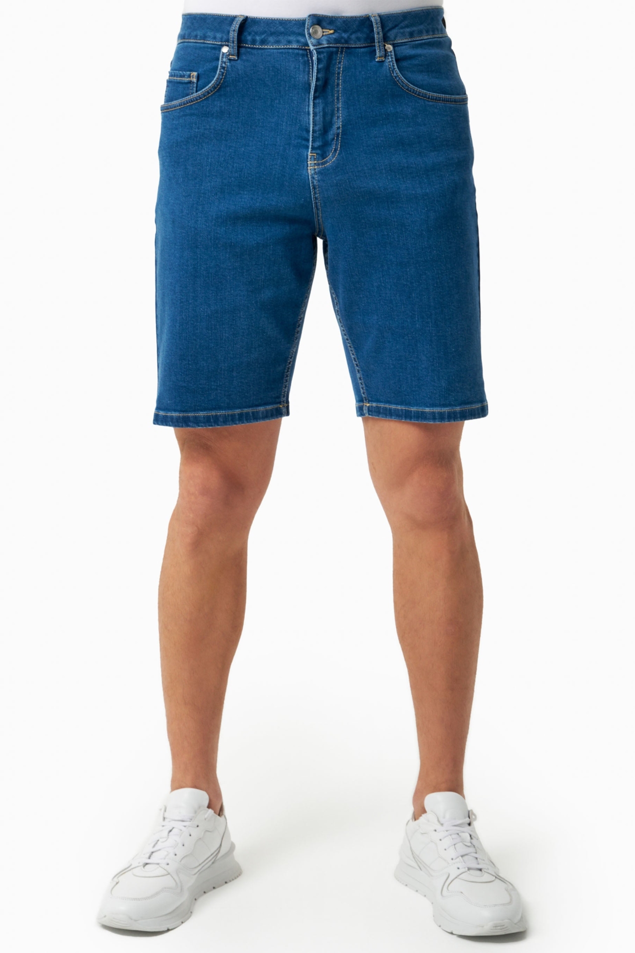 ORGANICATION Herren vegan Shorts Denim Blau
