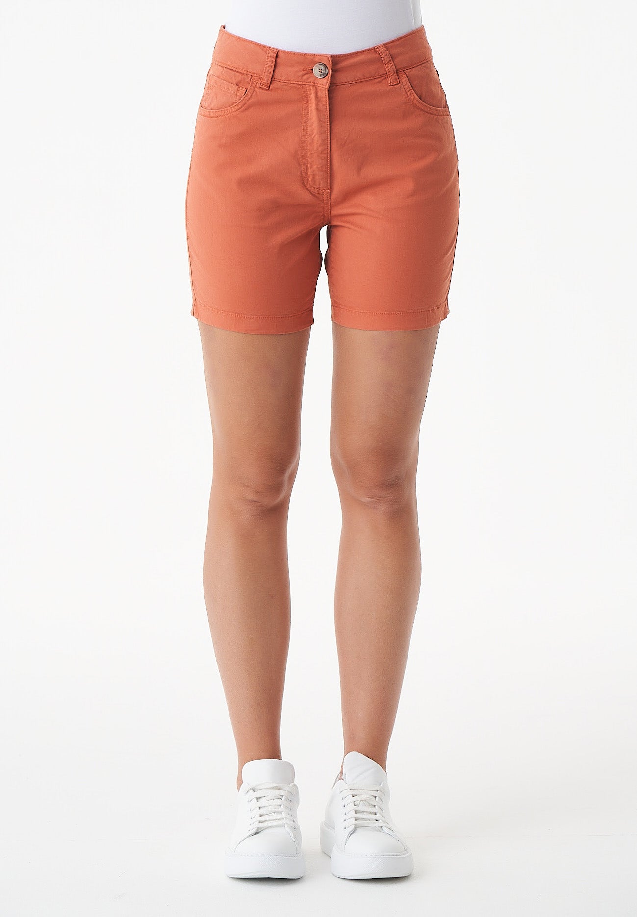 ORGANICATION womens vegan Shorts Dusty Orange