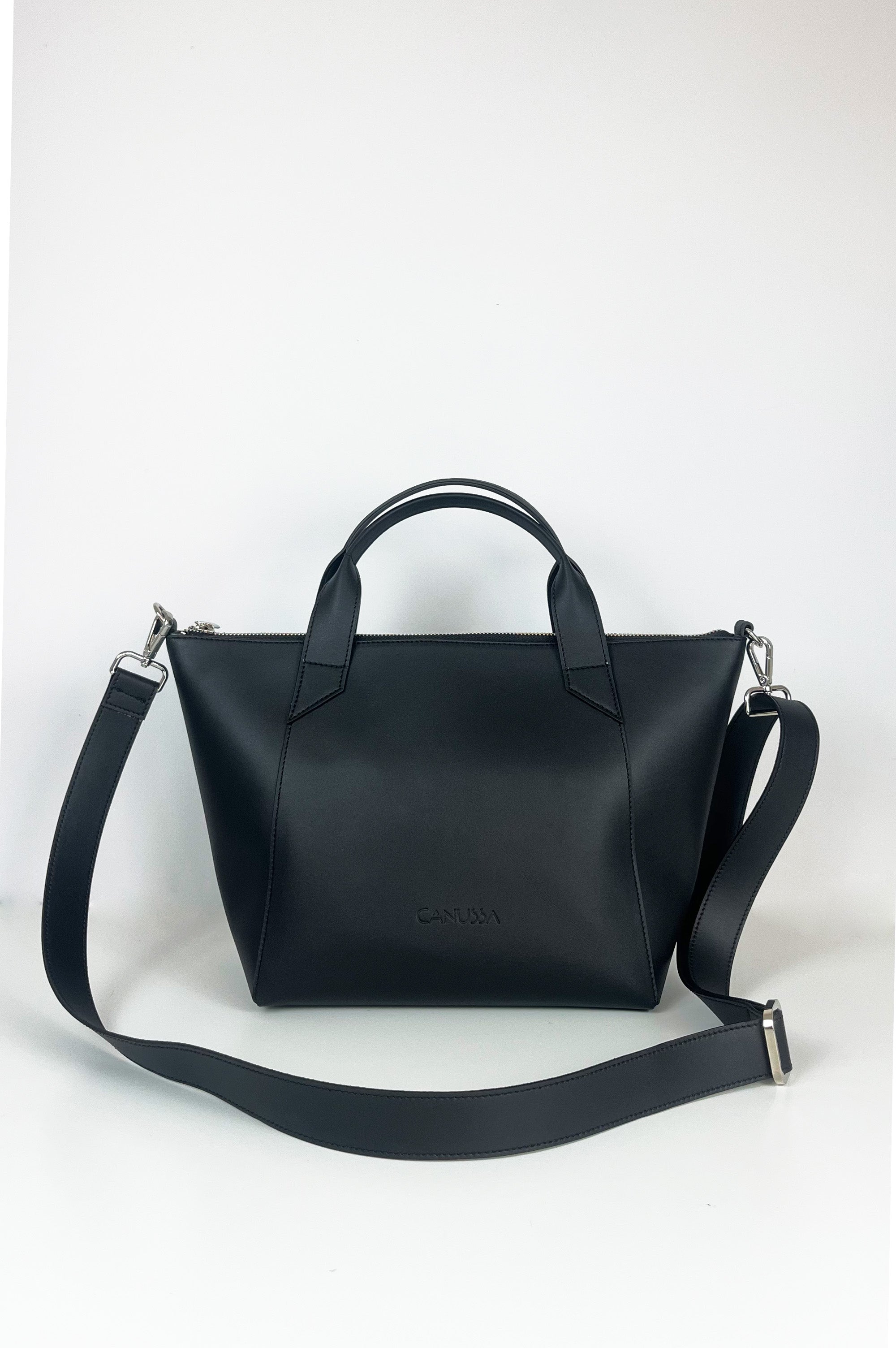 CANUSSA Tas Crossbody Trotto Zwart