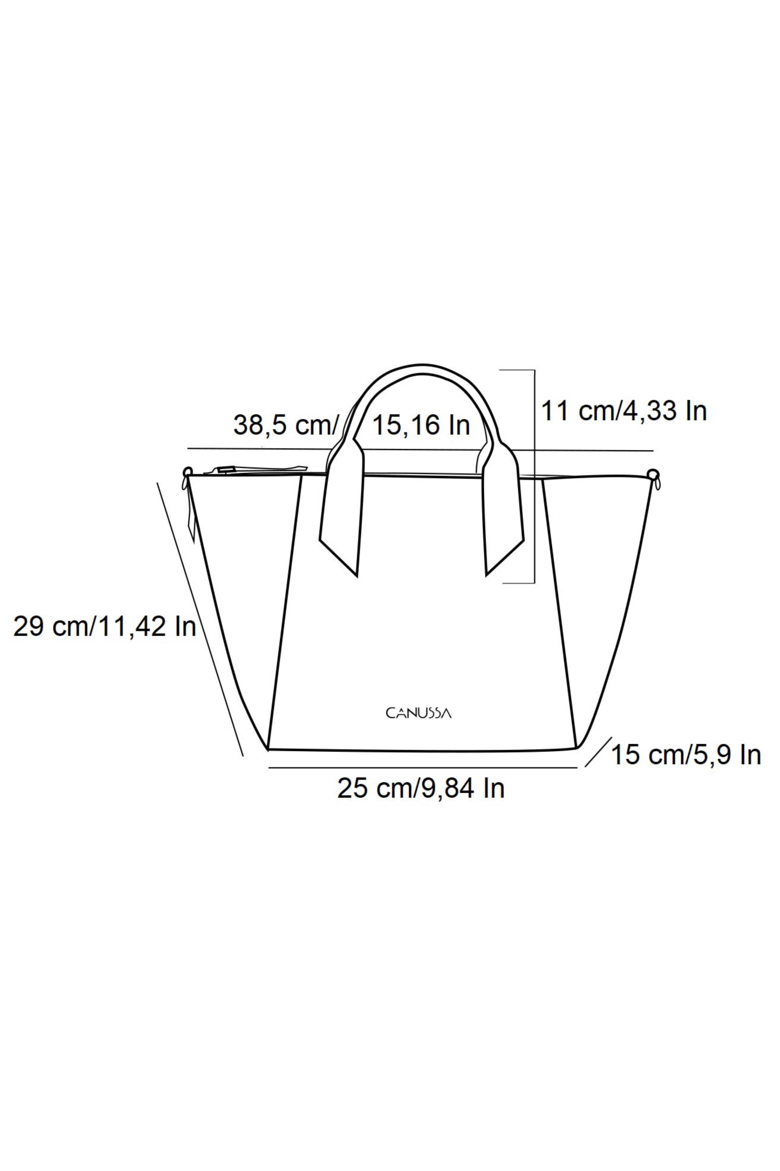 CANUSSA Tas Crossbody Trotto Zwart