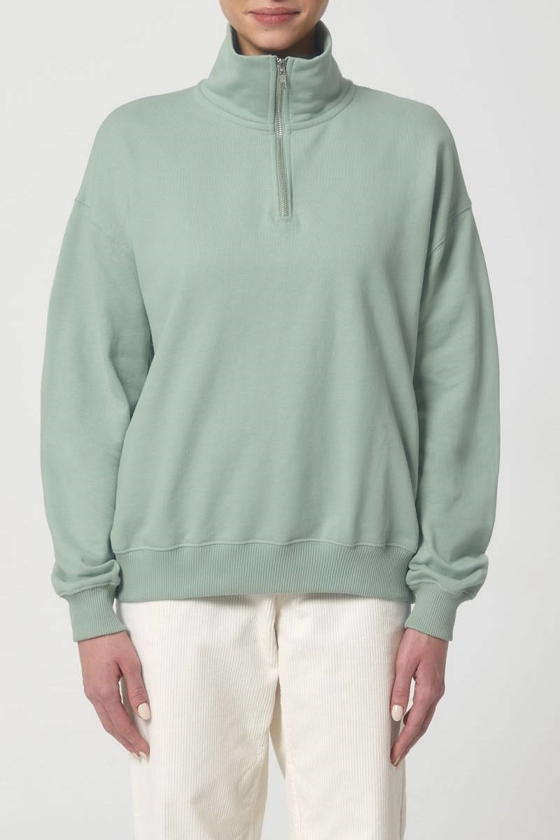UNIPOLAR Damen vegan Sweatshirt Milford Dry Aloe
