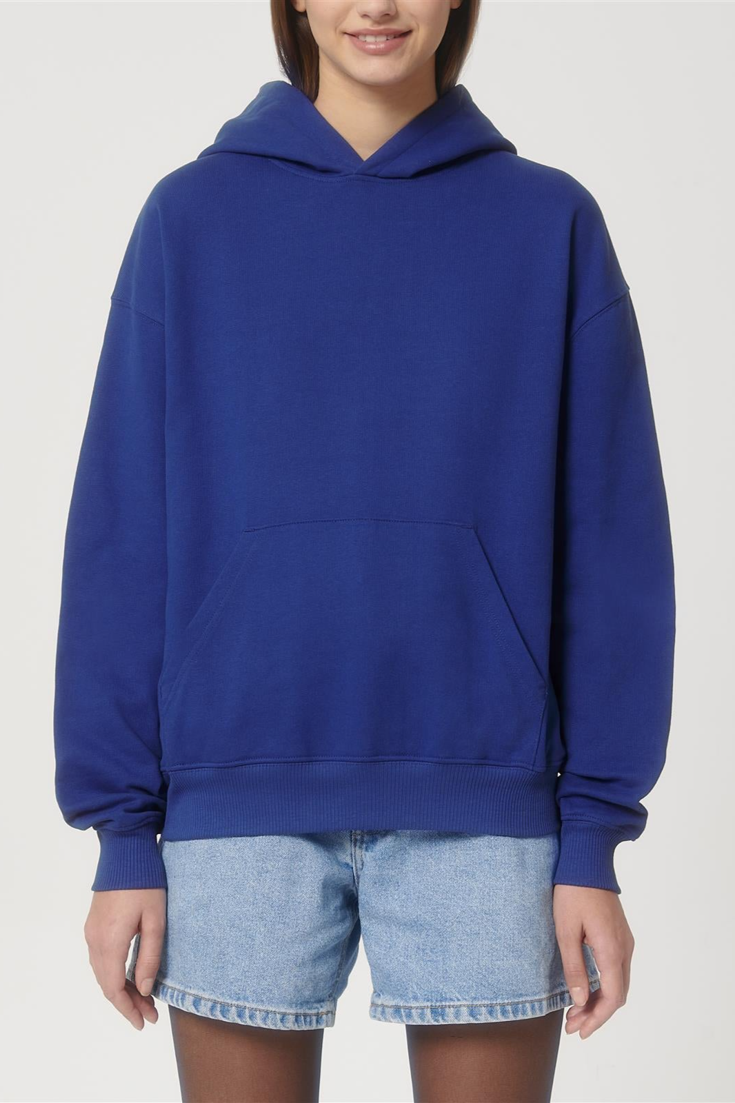 Image of UNIPOLAR mannen vegan Hoodie Correl Worker Blauw