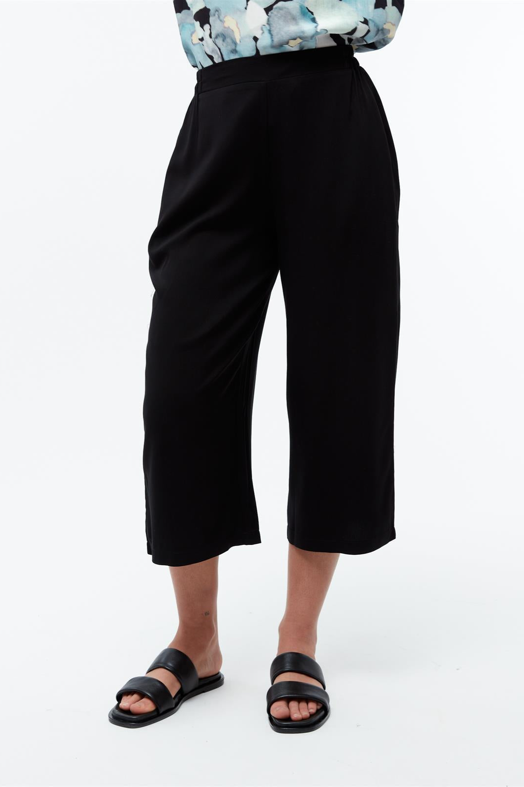 102308 - Damen vegan Culotte Anna Schwarz
