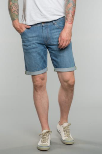 Feuervogl Herren vegan Shorts Denim Linus Sommer Blau