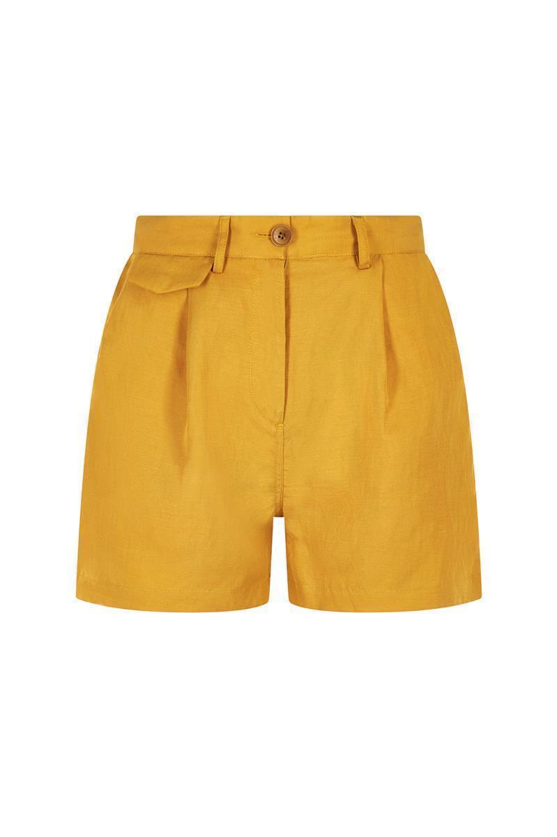 KOMODO Damen vegan Kurze Hose Pfingstrose Mandarine