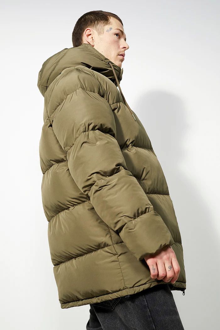 LangerChen men vegan Jacket Erin Olive
