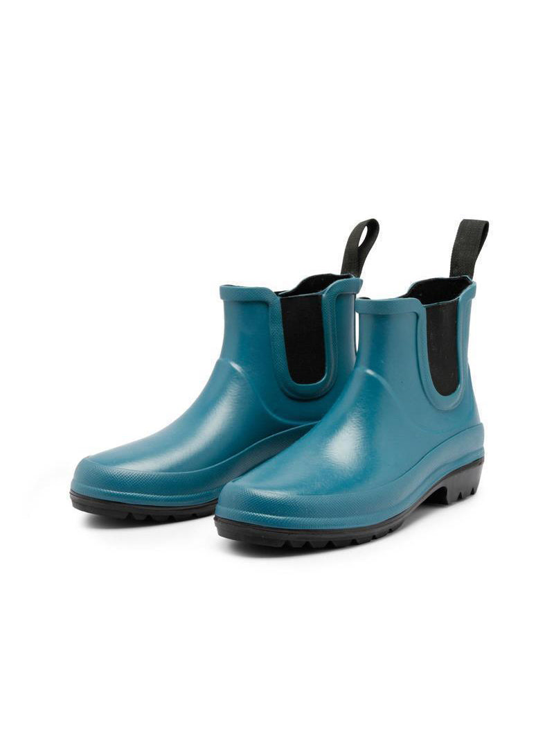 Grand Step Shoes womens vegan Rain Boots Vickie Petrol