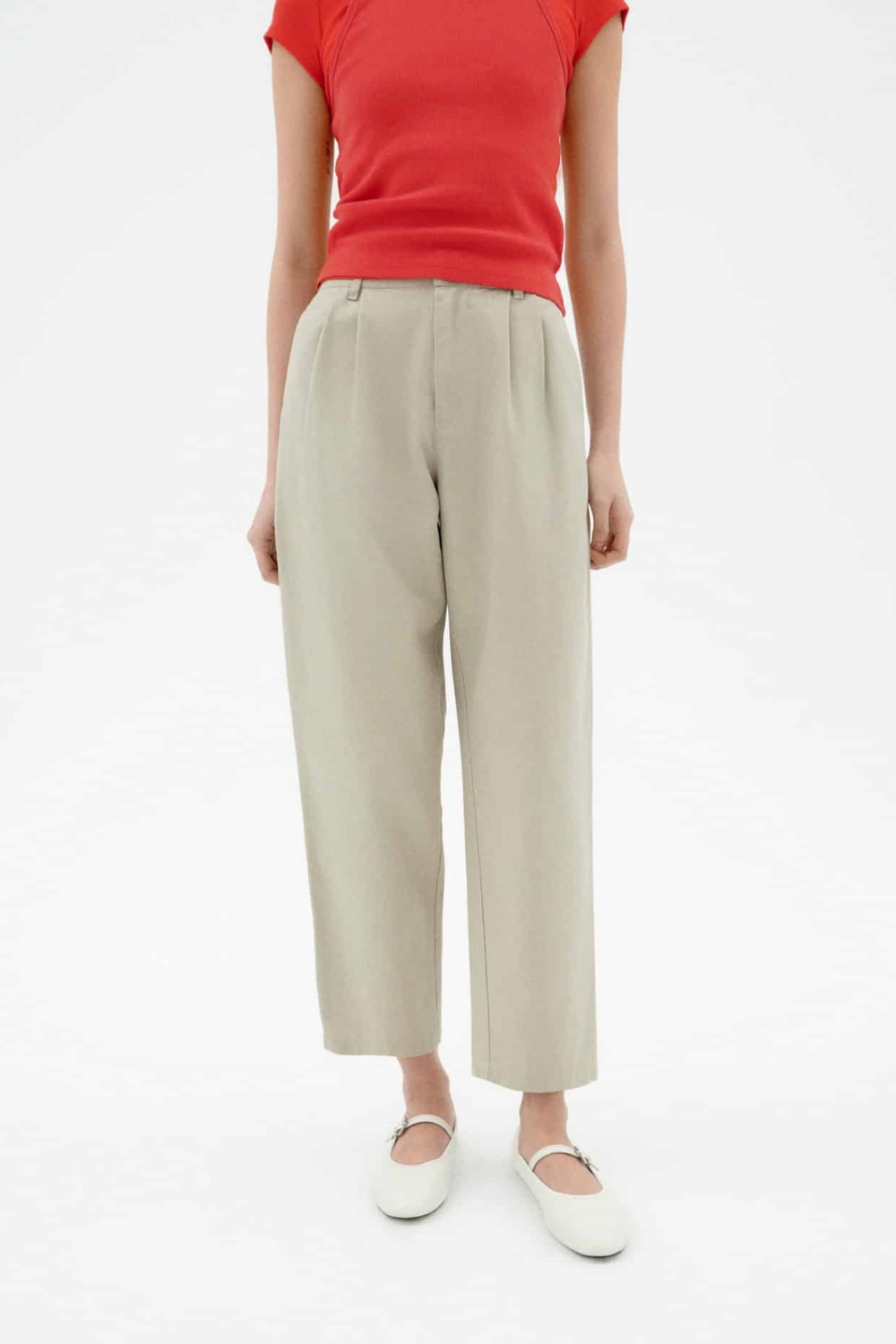 Image of Thinking MU dames vegan Broek Rina Havermout