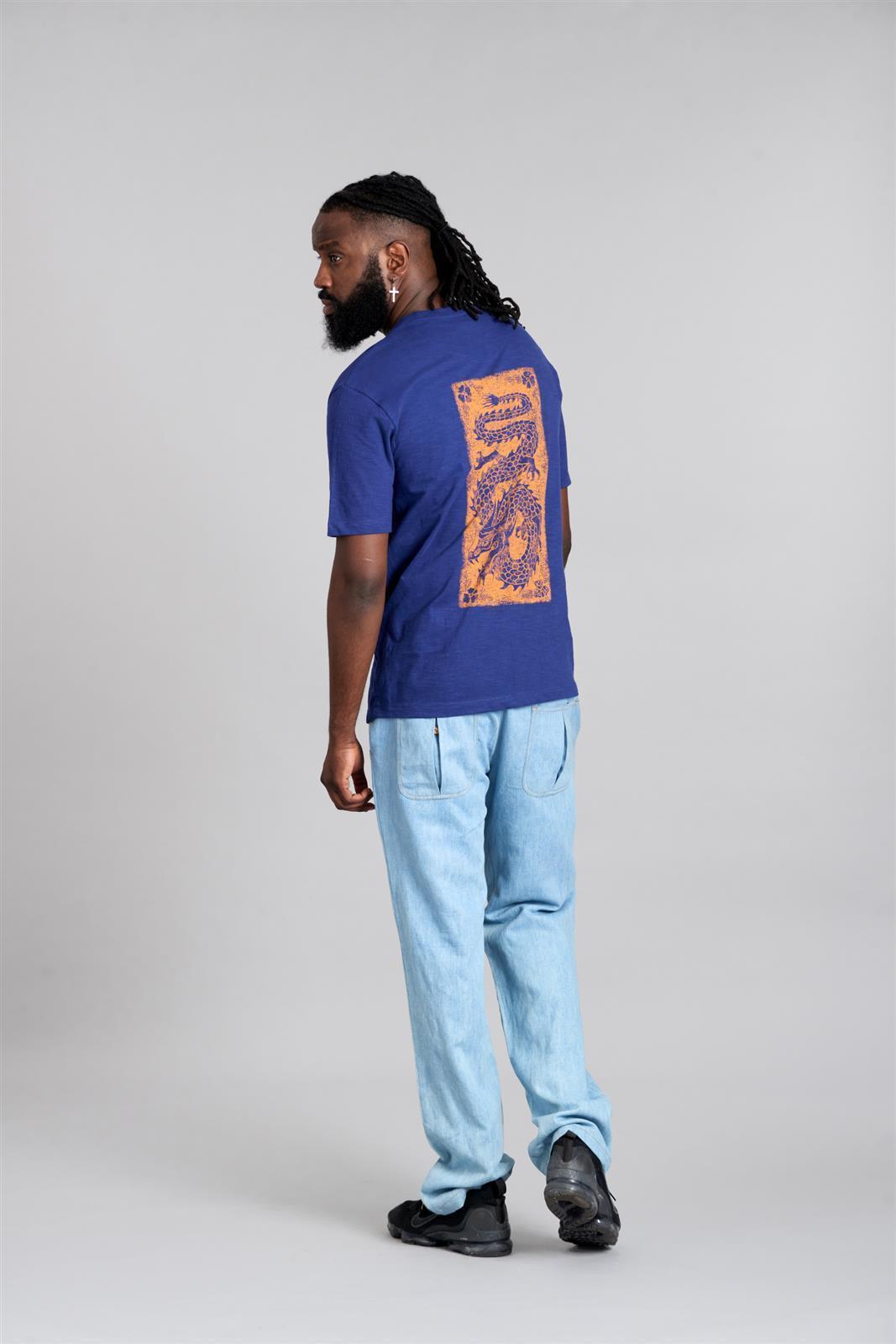 KOMODO men vegan Pants Joshua Light Wash Blue