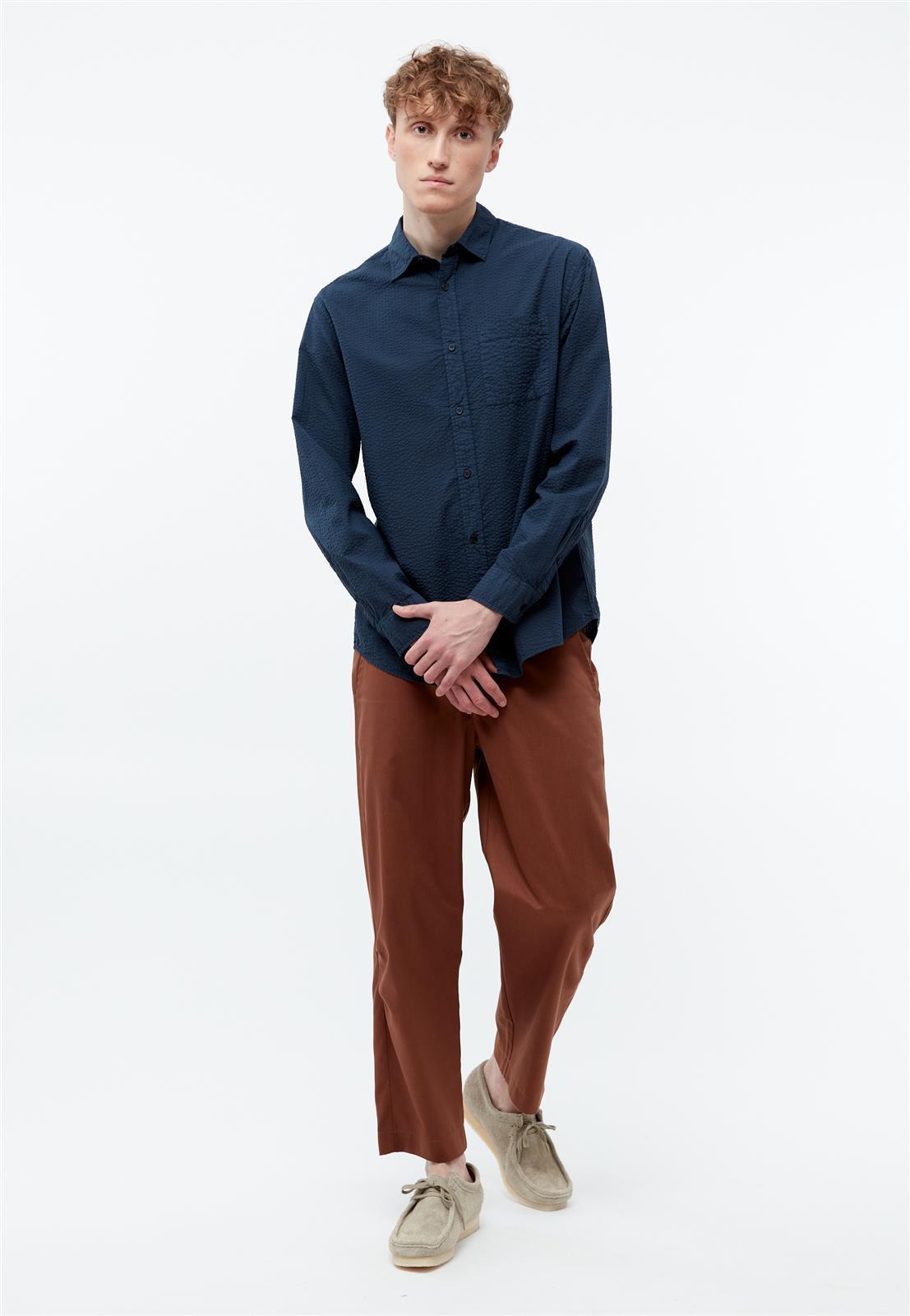 Givn men vegan Shirt Yuval Midnight Blue