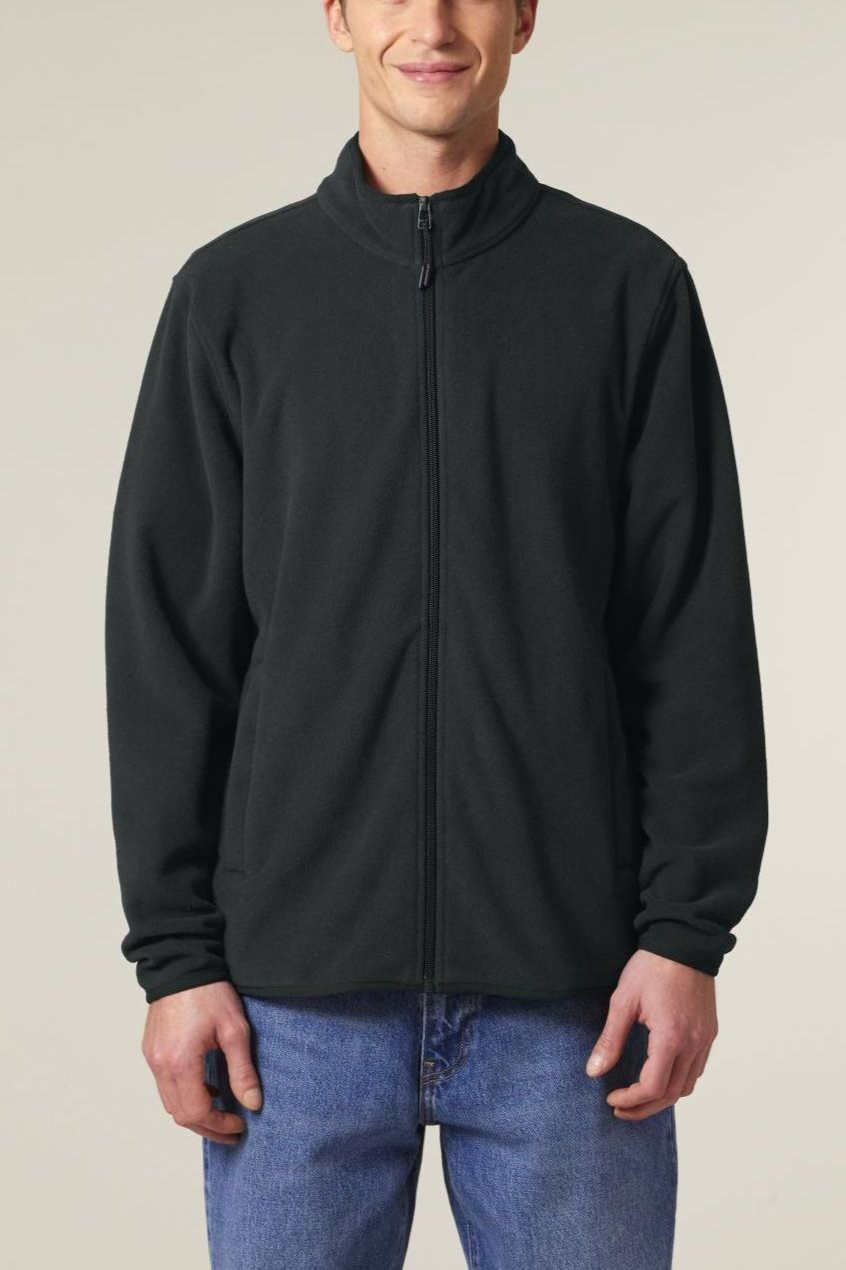 UNIPOLAR Herren vegan Jacke Guid Schwarz