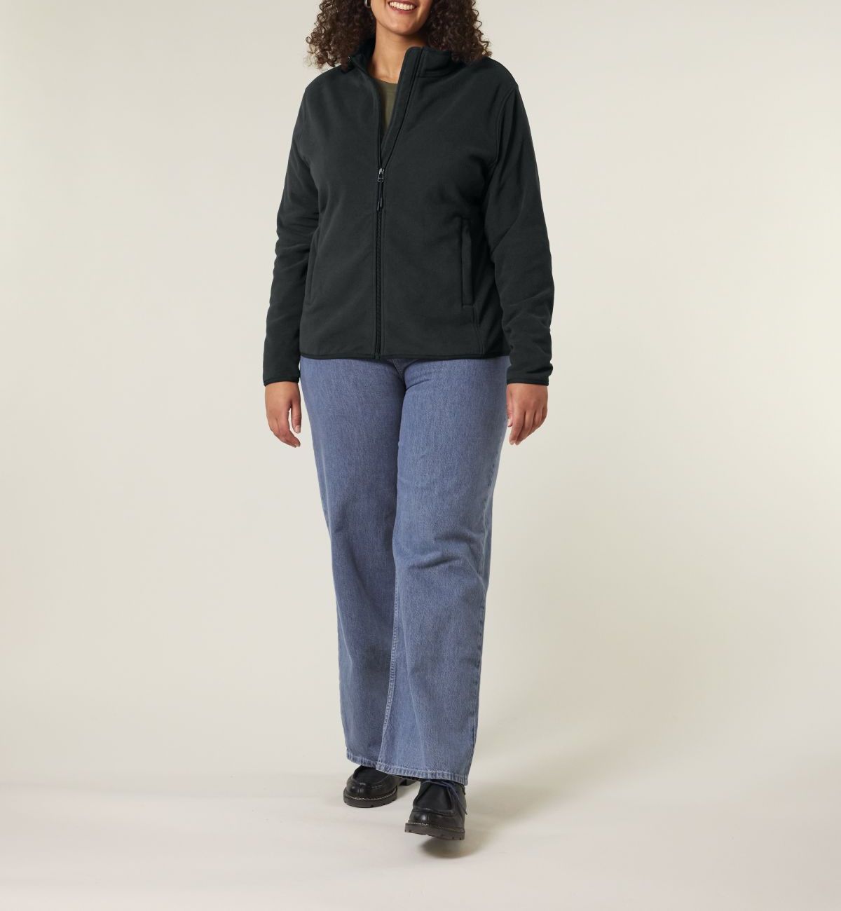 UNIPOLAR womens vegan Jacket Guidance Black