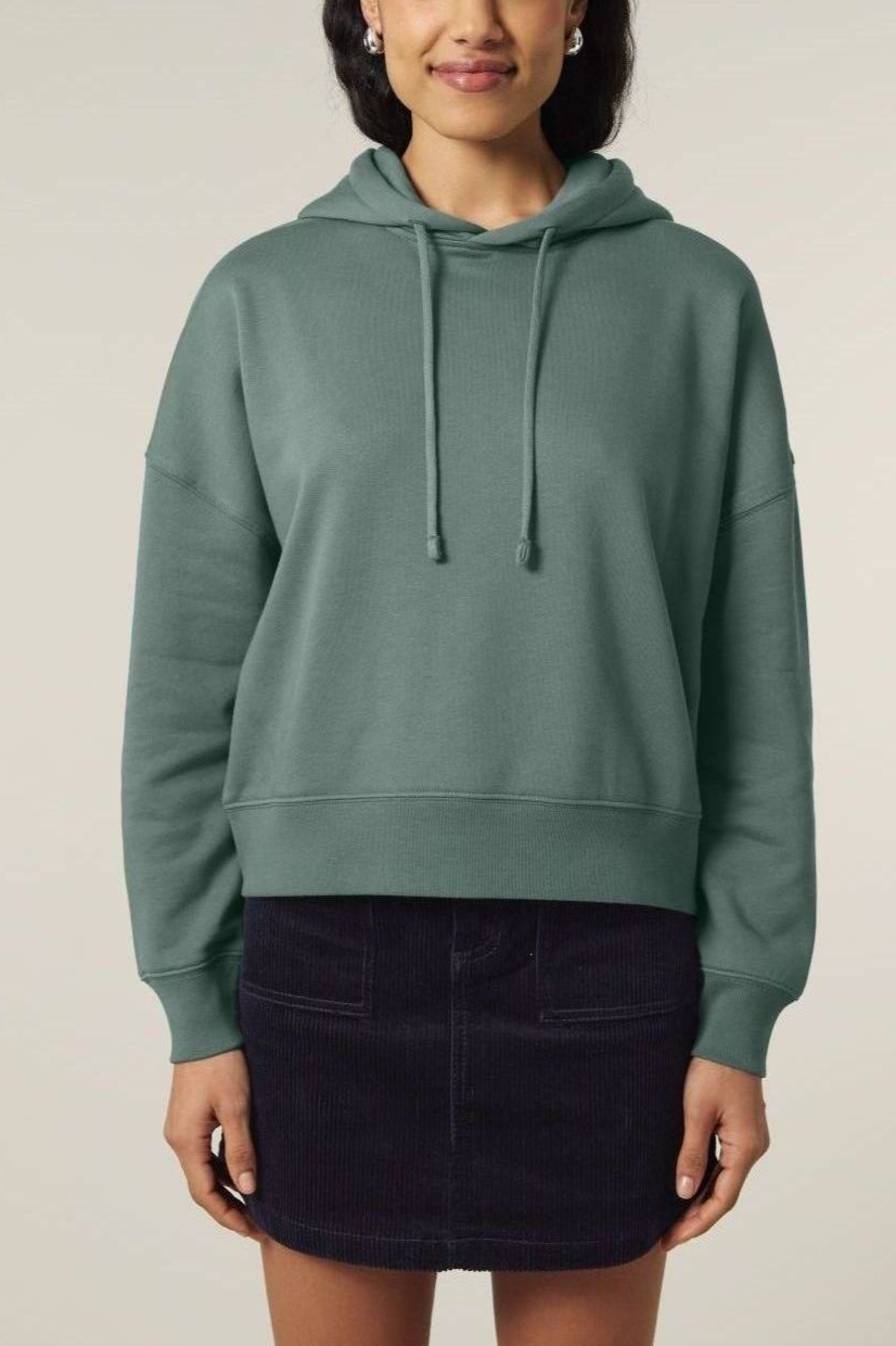 Image of UNIPOLAR dames vegan Hoodie Norai Green Bay