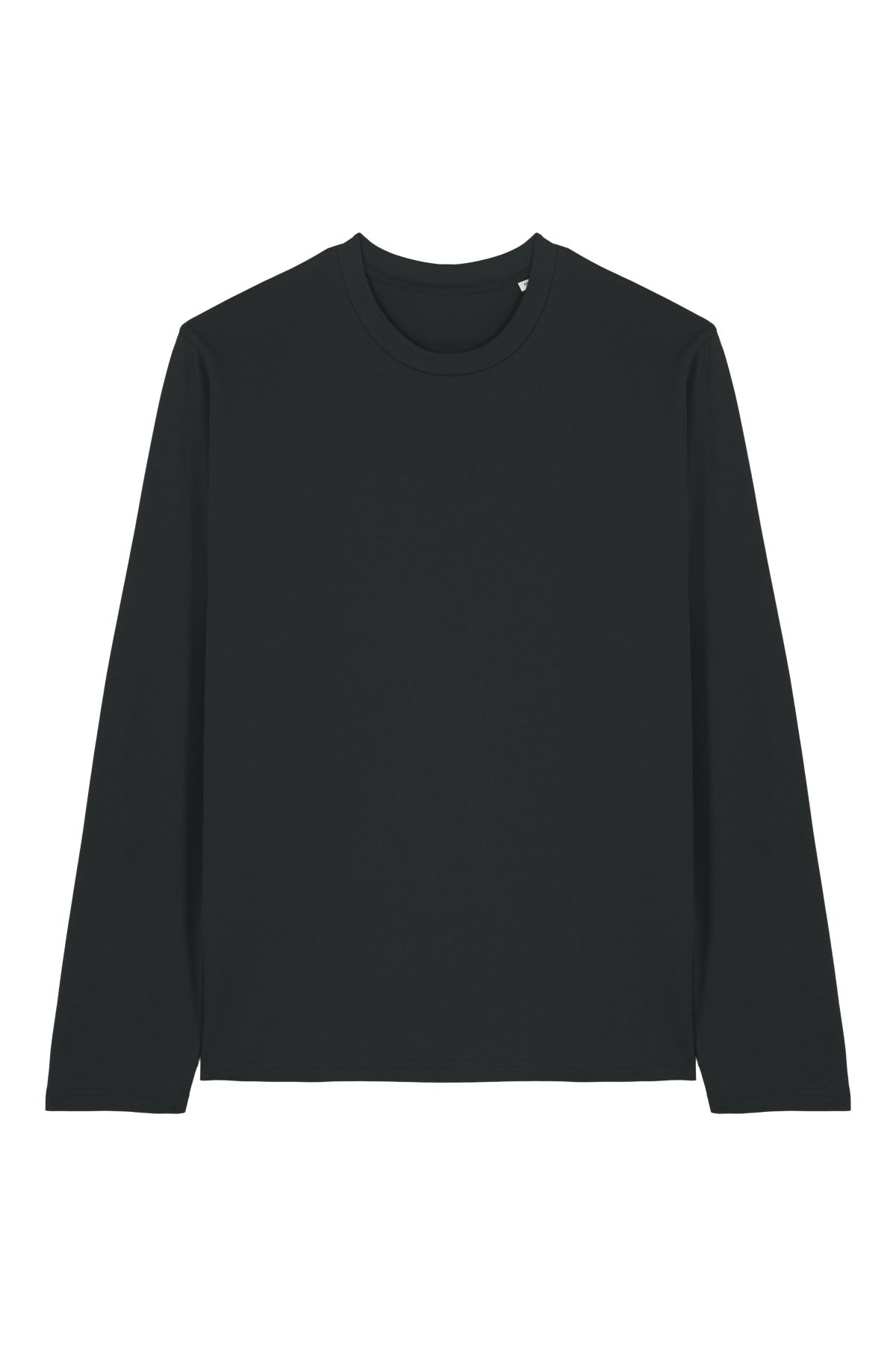 UNIPOLAR men vegan Longsleeve Basic Creative Black