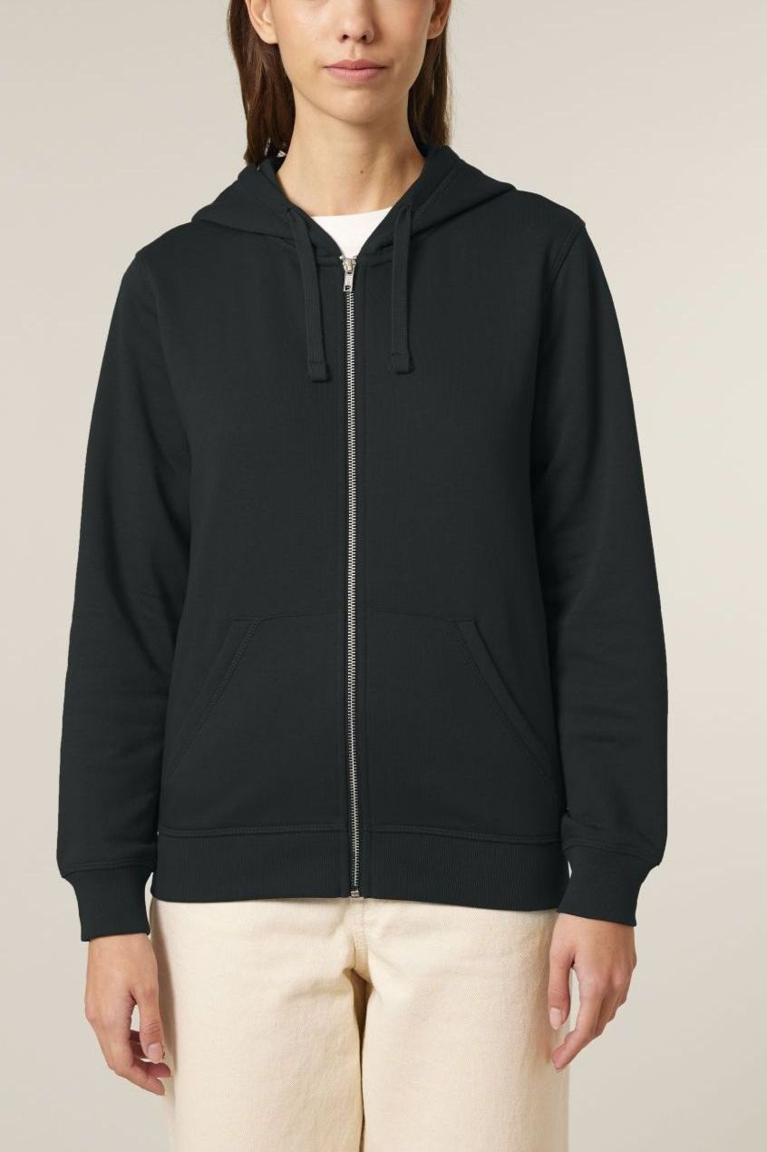 UNIPOLAR Herren vegan Hoodie Mixon Schwarz