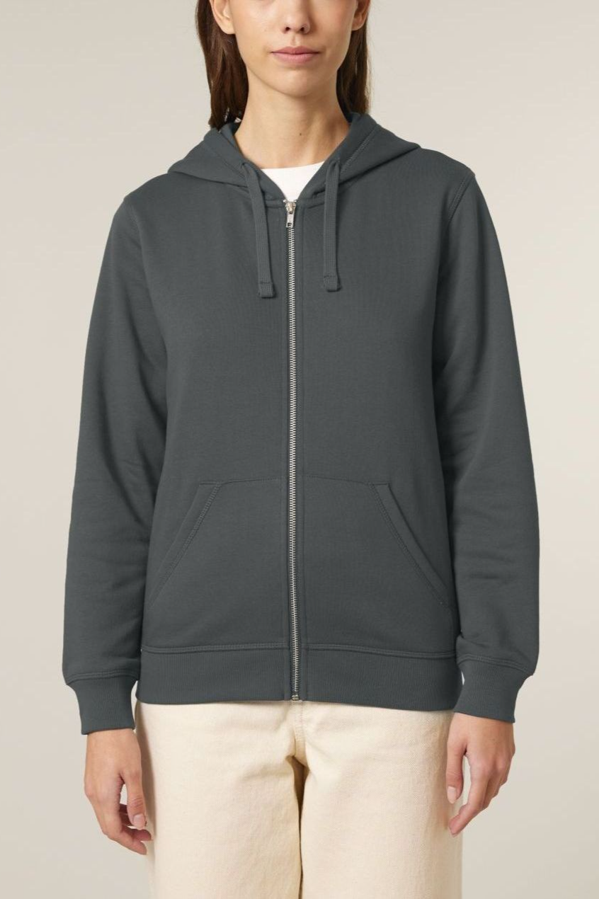 UNIPOLAR Herren vegan Hoodie Mixon Anthrazit