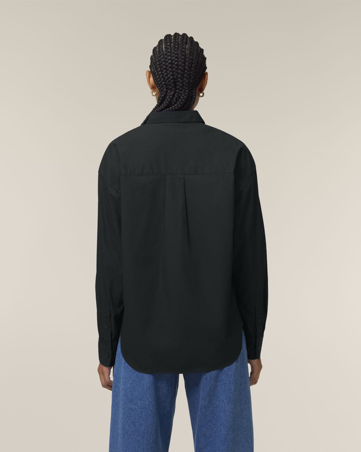 UNIPOLAR Blouse Basic Stijl Zwart