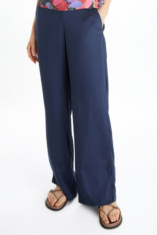 Neu Nomads Damen vegan Hose Carina Palazzo Mitternachtsblau