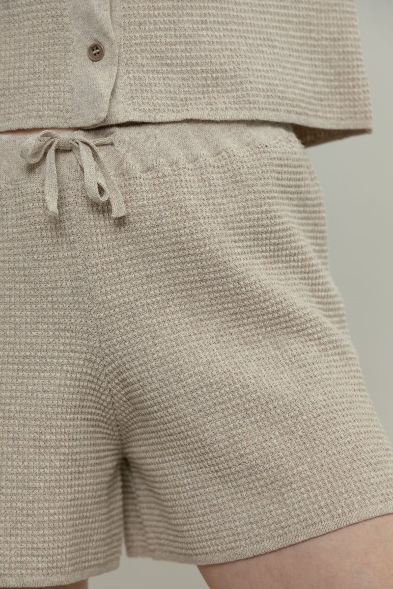 Rifo-Lab womens vegan Shorts Ipazia Beige