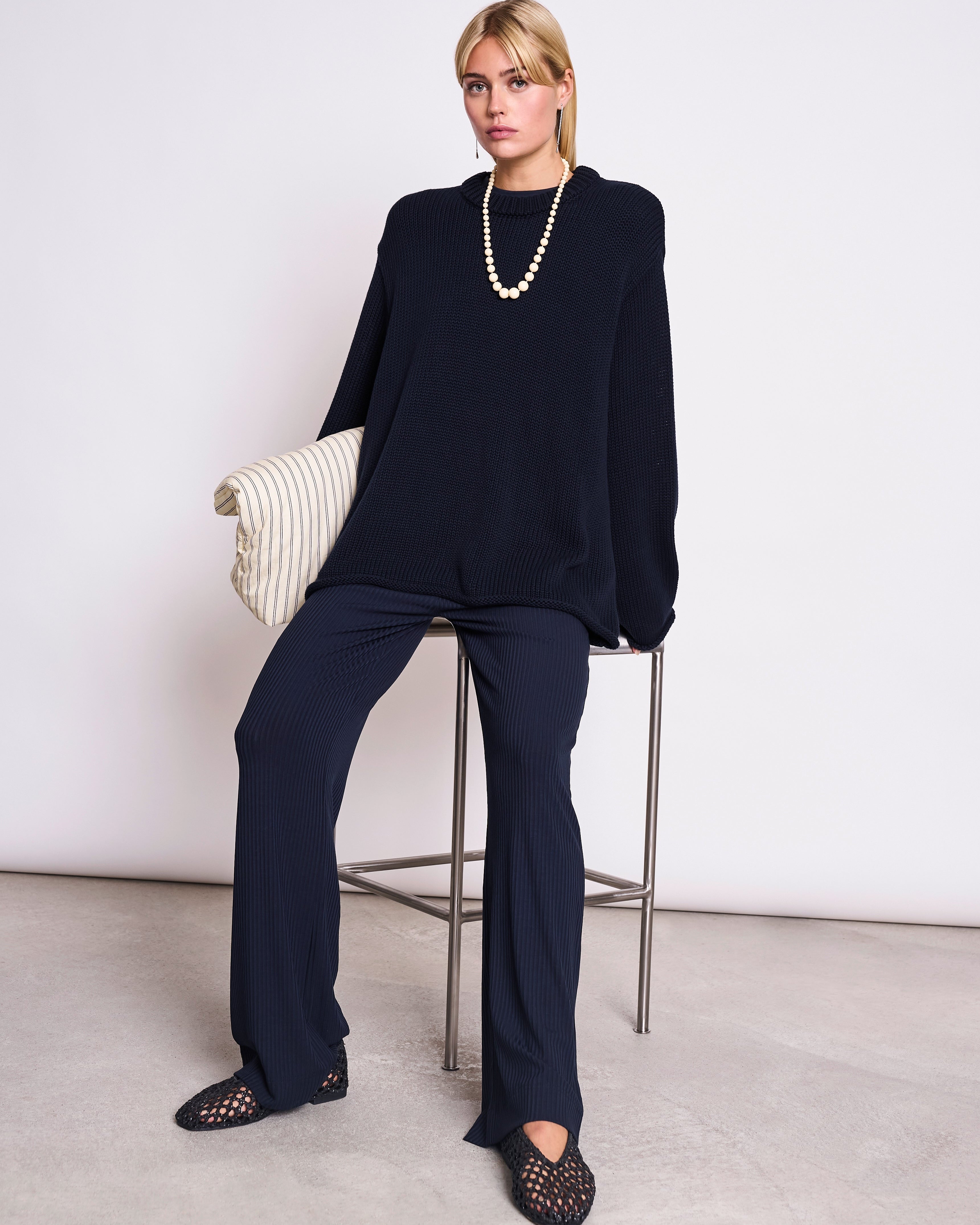 JAN 'N JUNE Trui Sona Nightfall Blue 