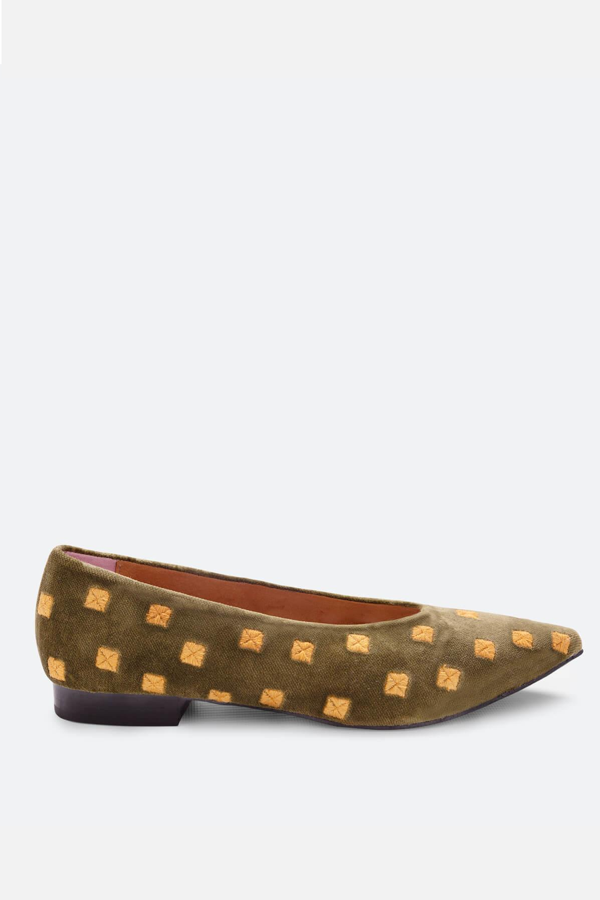 Momoc Damen vegan Loafer Coccinelle Grün