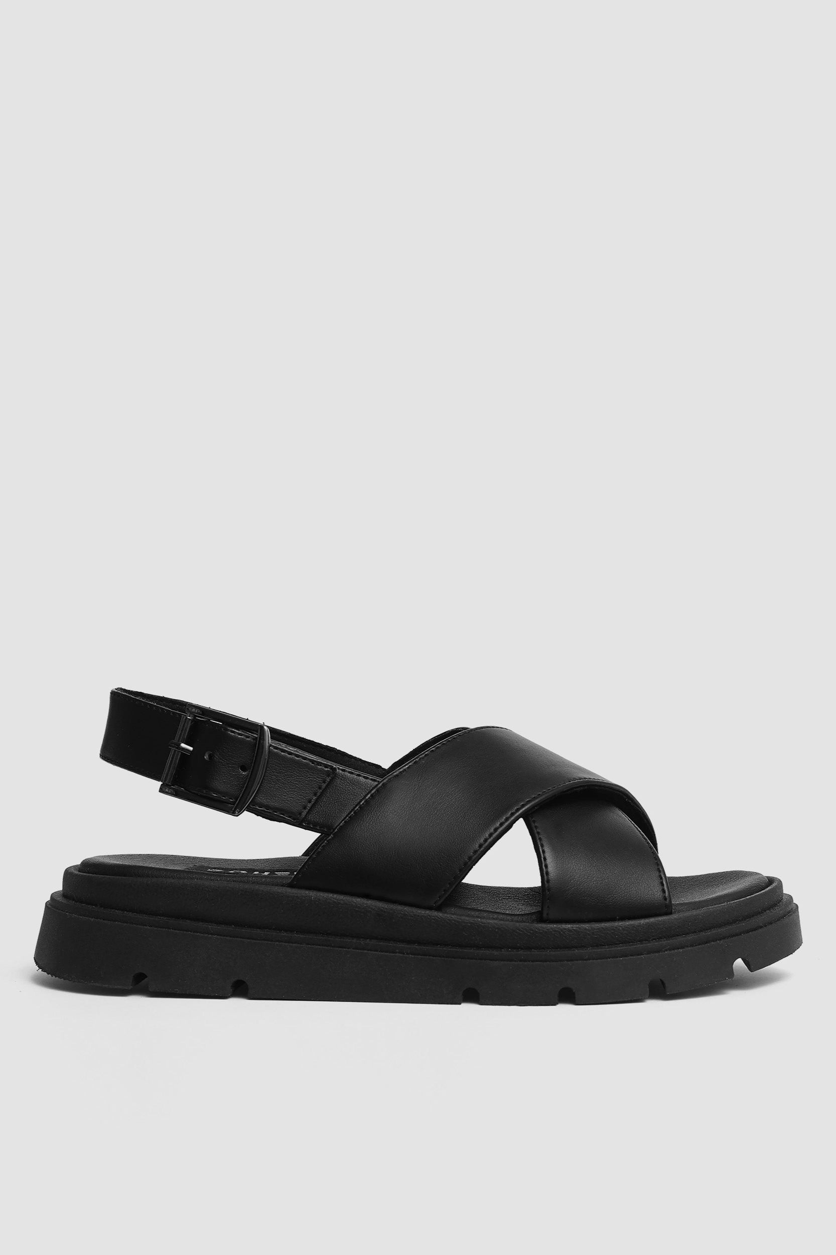 Image of BOHEMA dames vegan Sandalen Glare Zwart