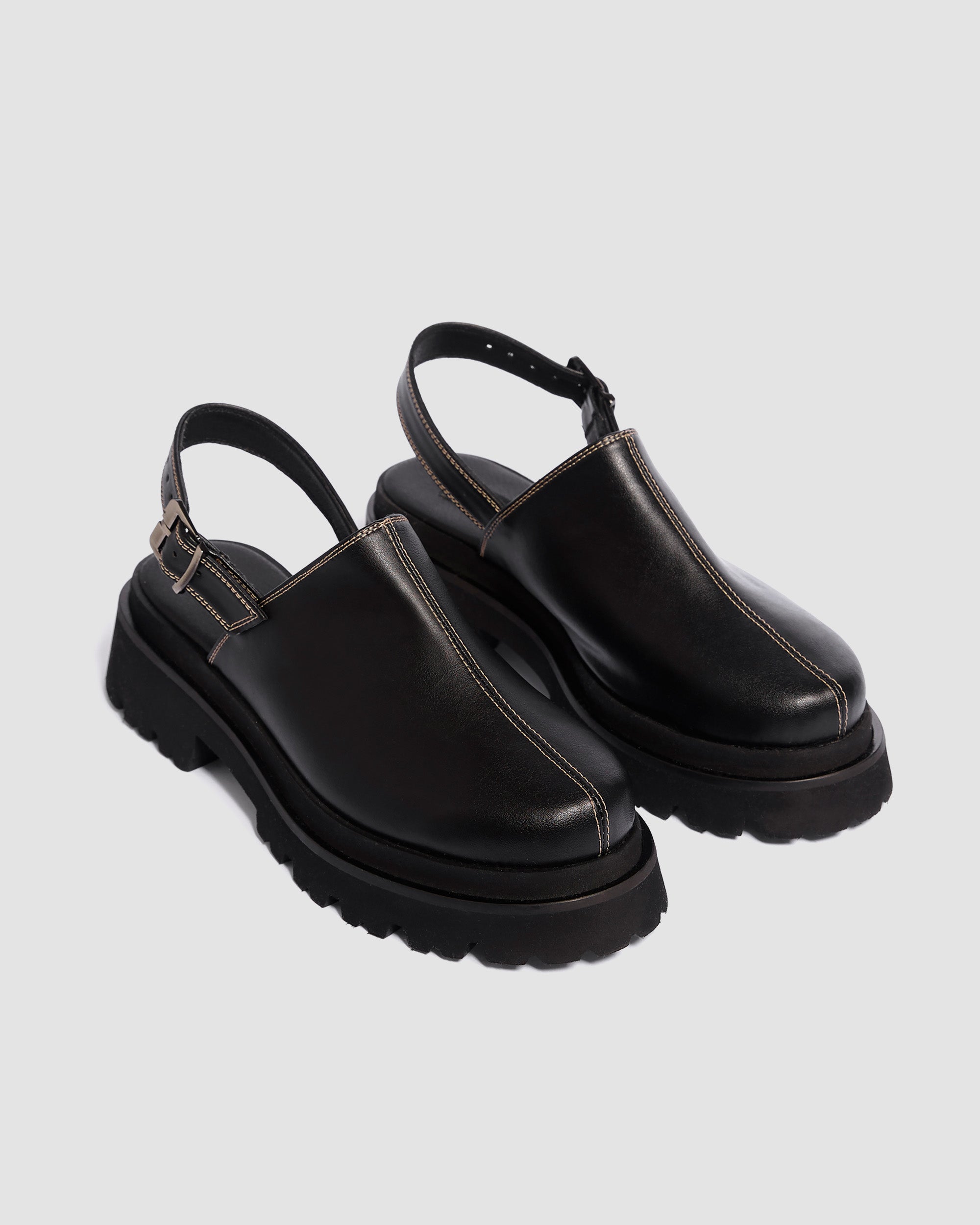 BOHEMA womens vegan Clogs Urban Black
